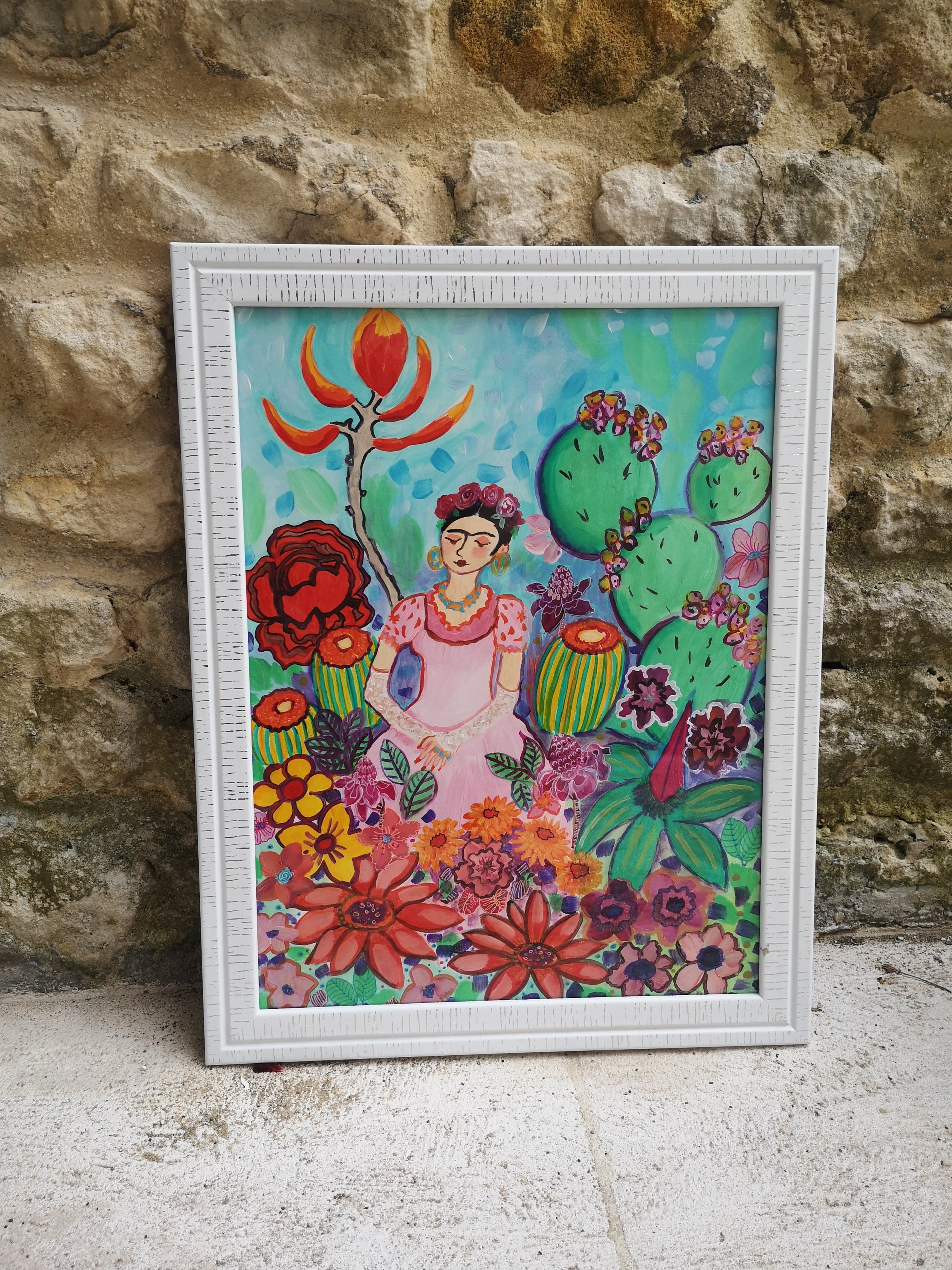 Frida et les fleurs