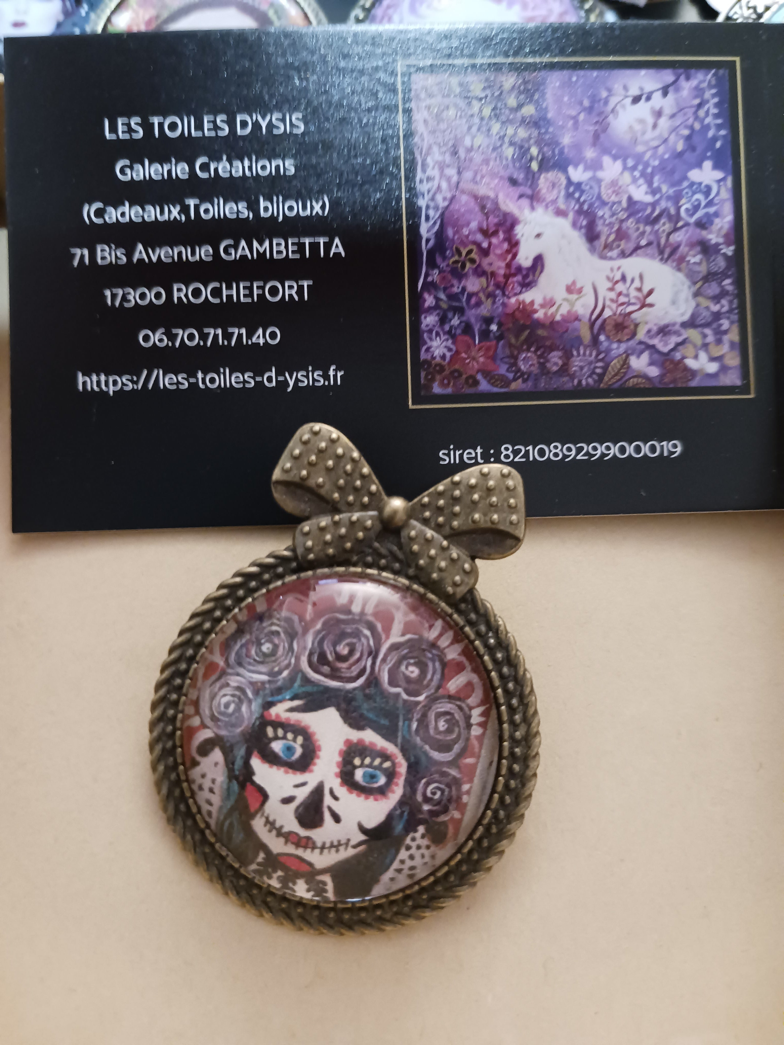 Broche Santa Muerte