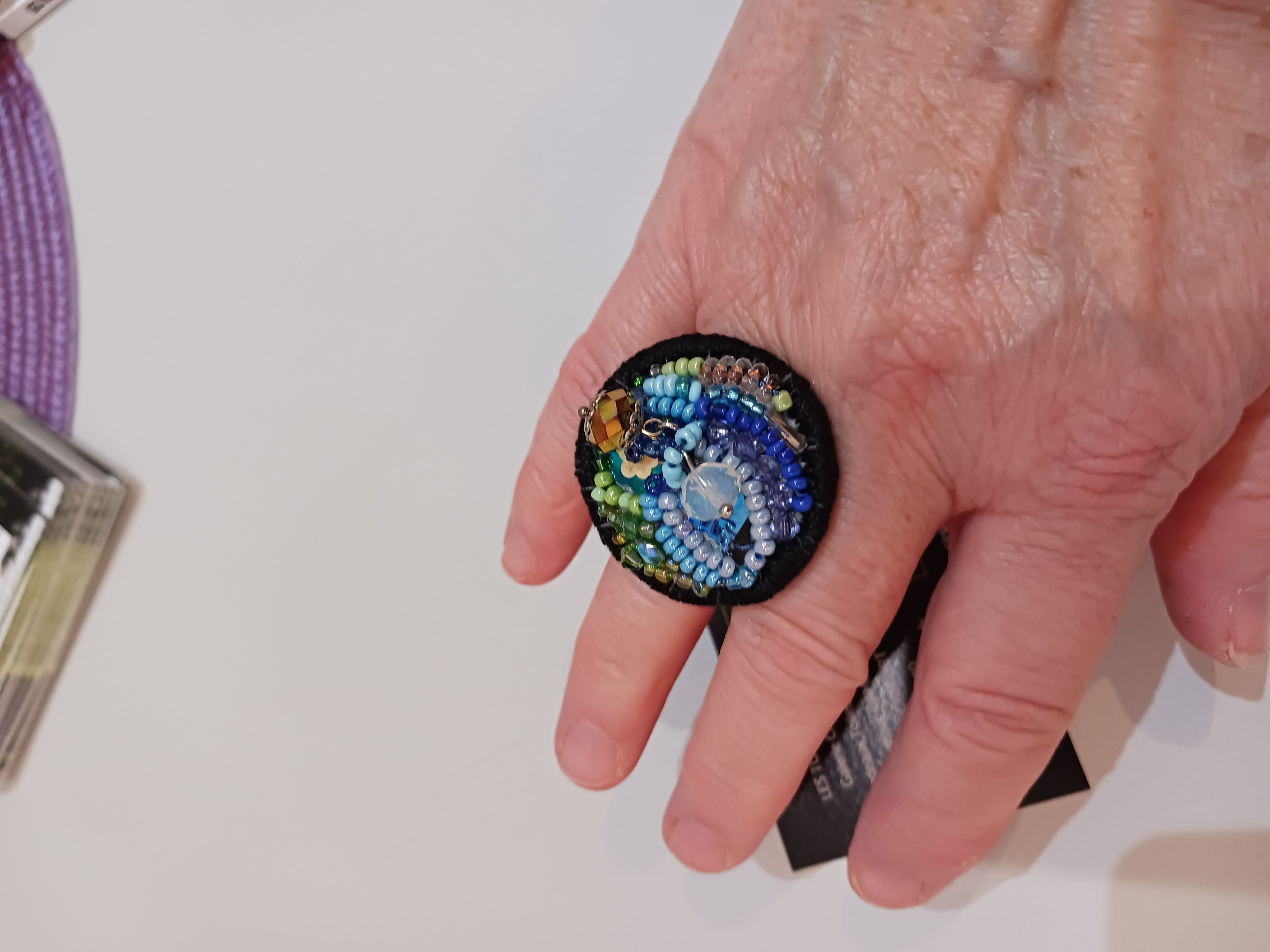 Bague Rivière et jardin