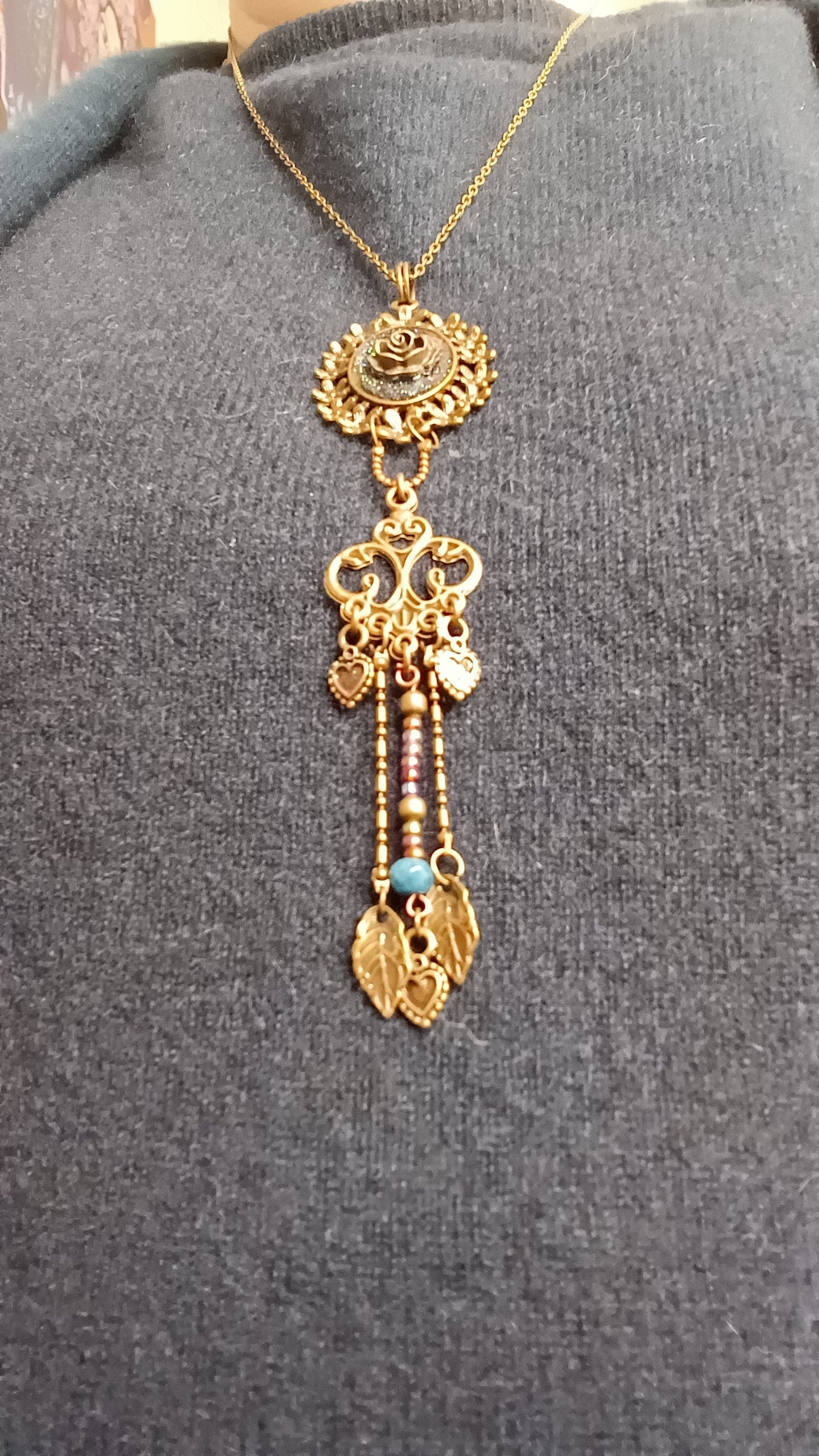 Collier Bleu nuit
