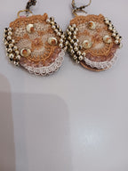Boucles Dentelle et perles