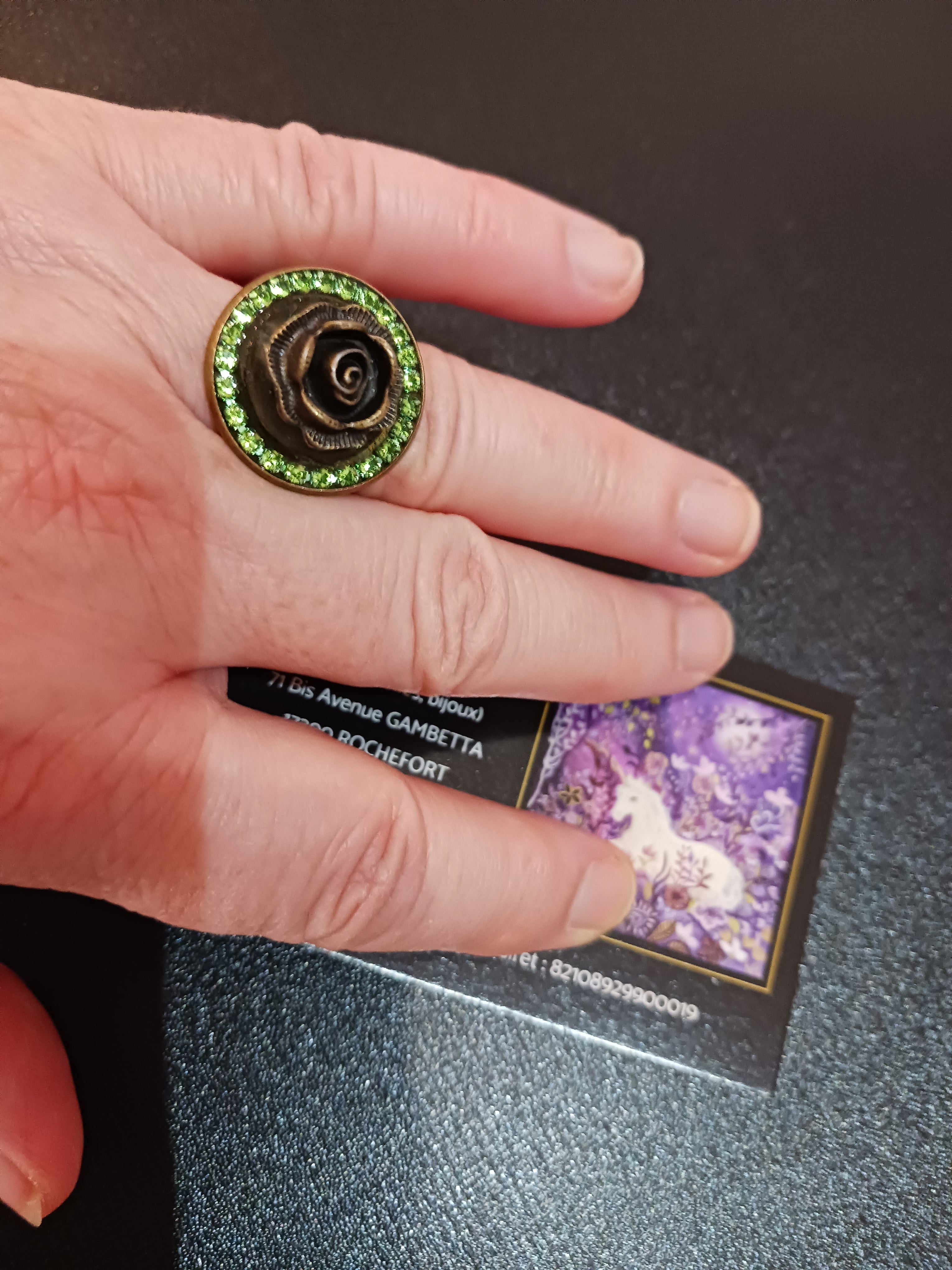 Bague Comptine dans les prés