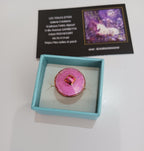Bague "Galaxie Guimauve"
