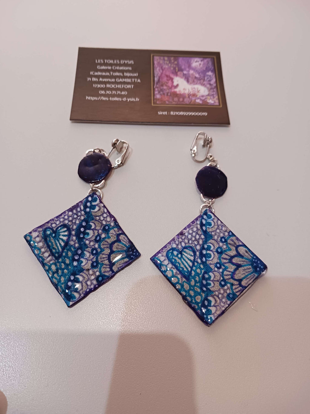 Boucles d'oreilles Fanchon
