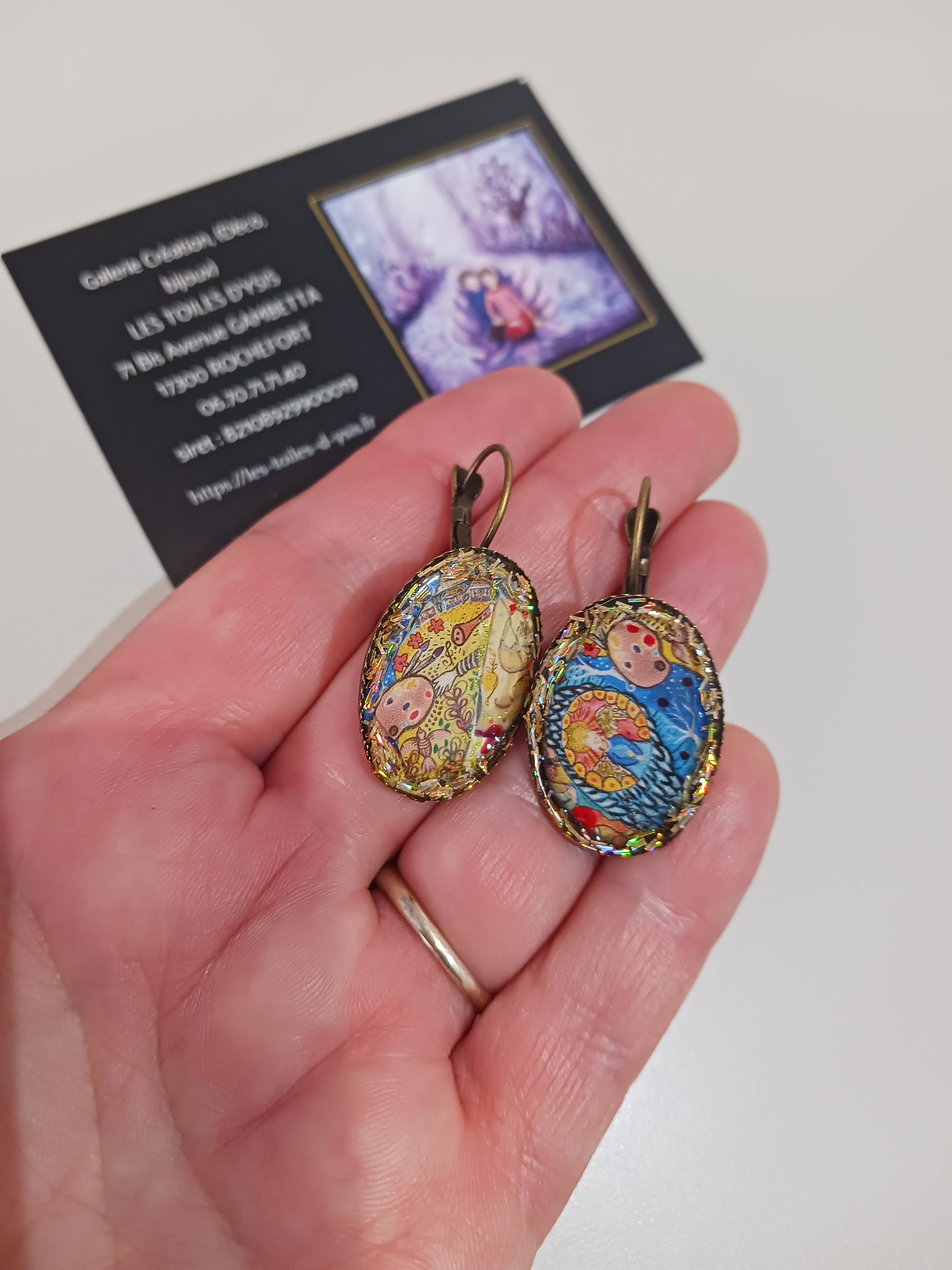 Boucles les amoureux de Chagall