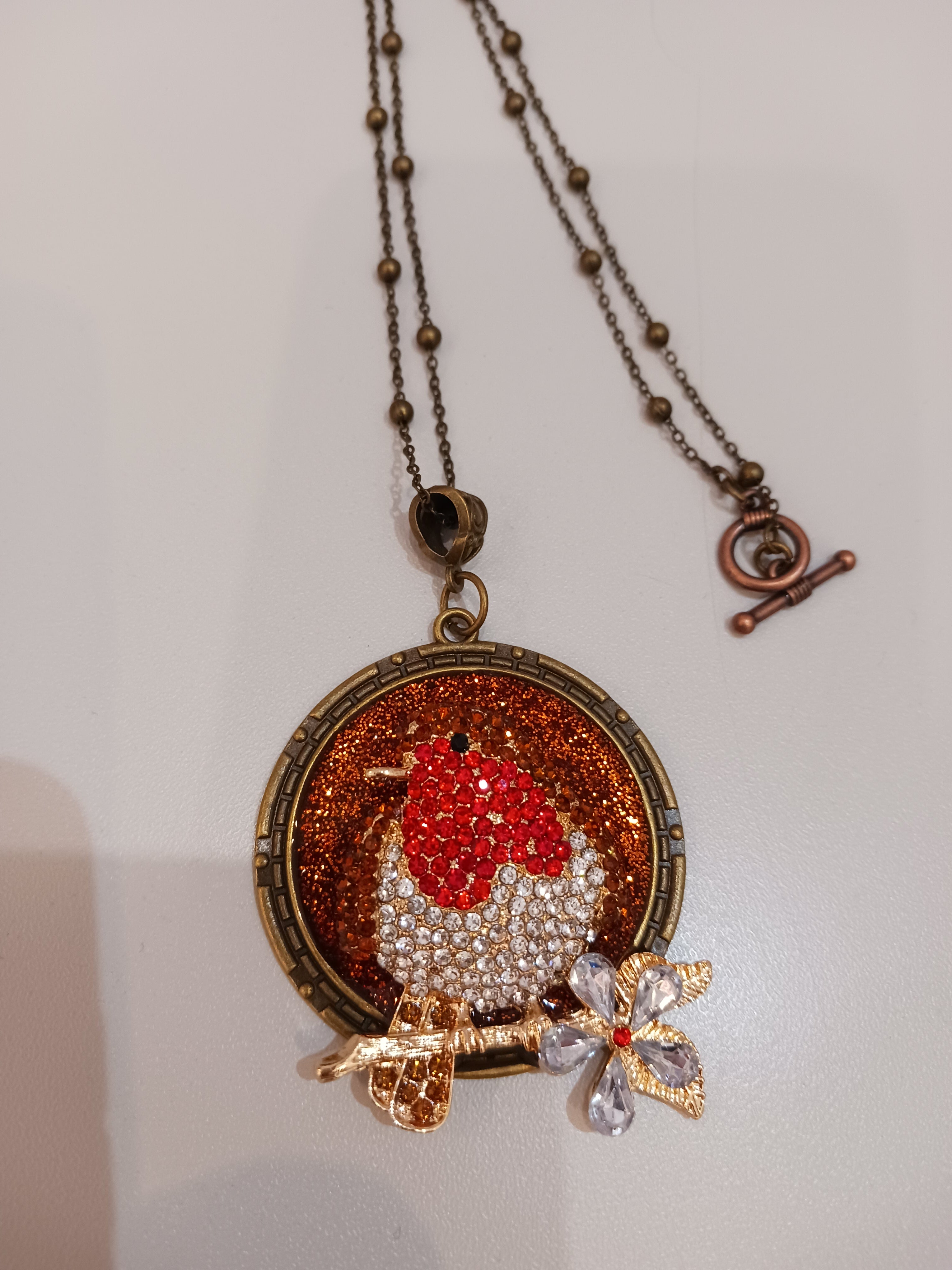 Collier petit rouge-gorge