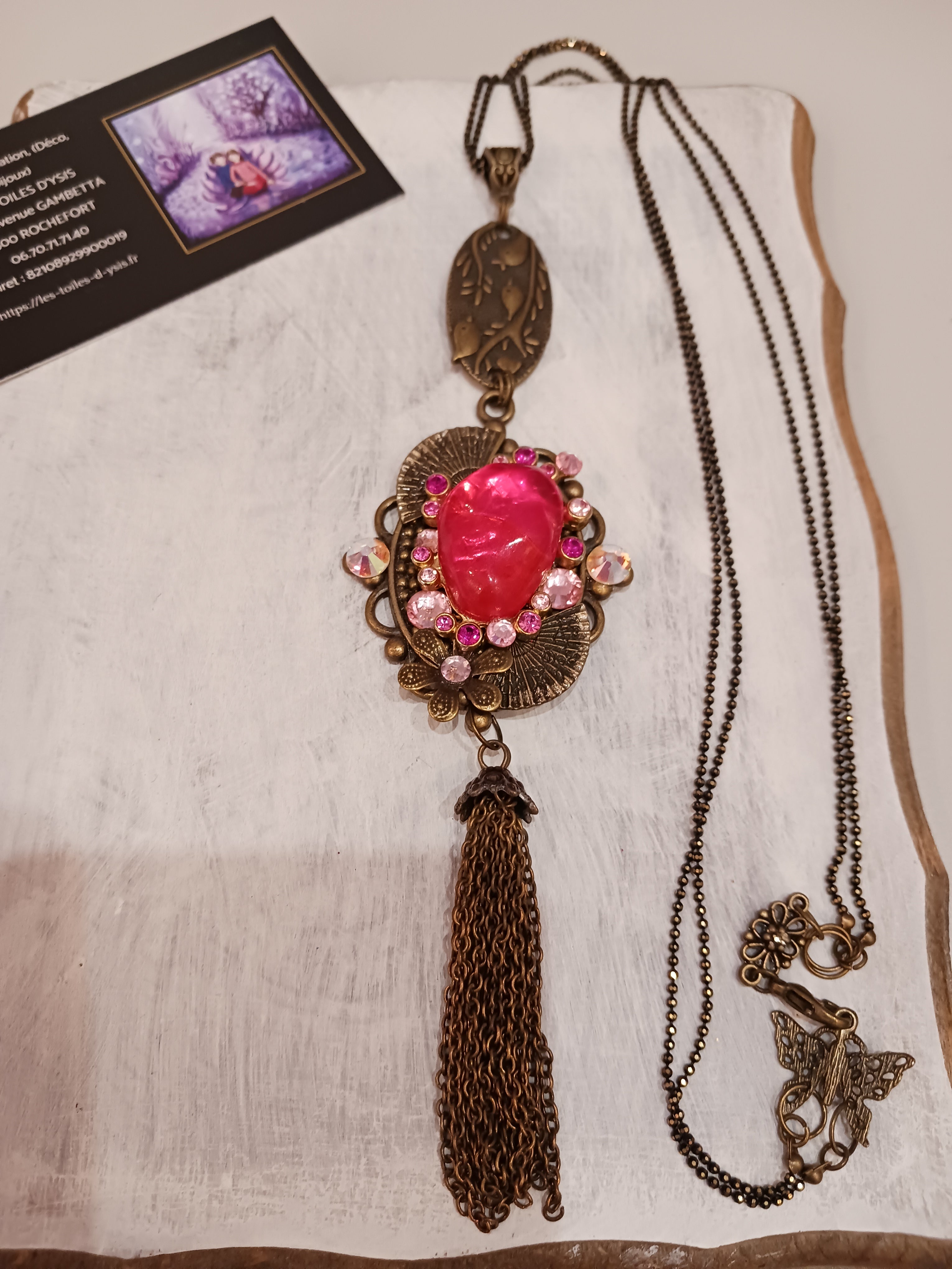 Beauté rose et bronze