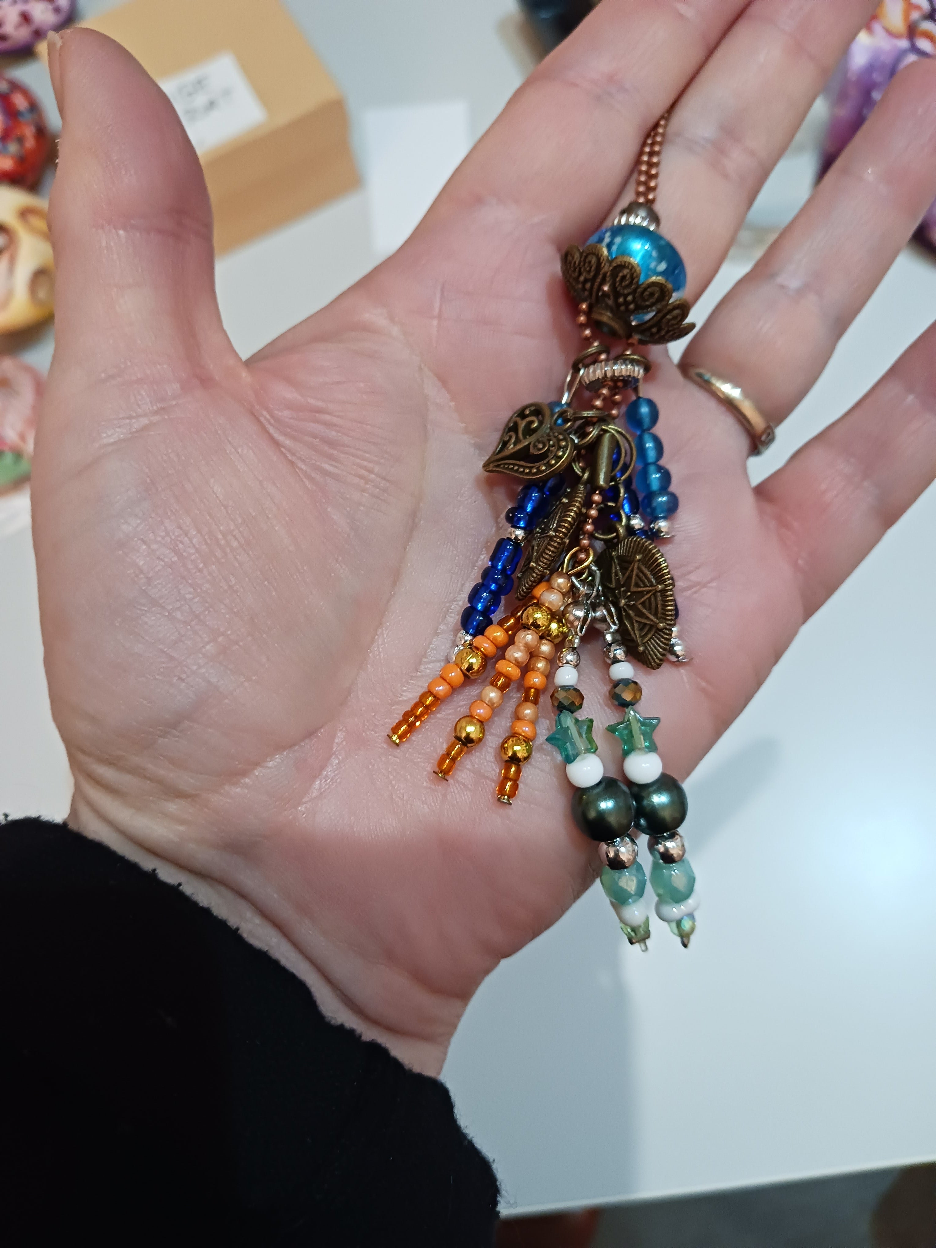 Sautoir Amour Boho Gri-gri Reservé G