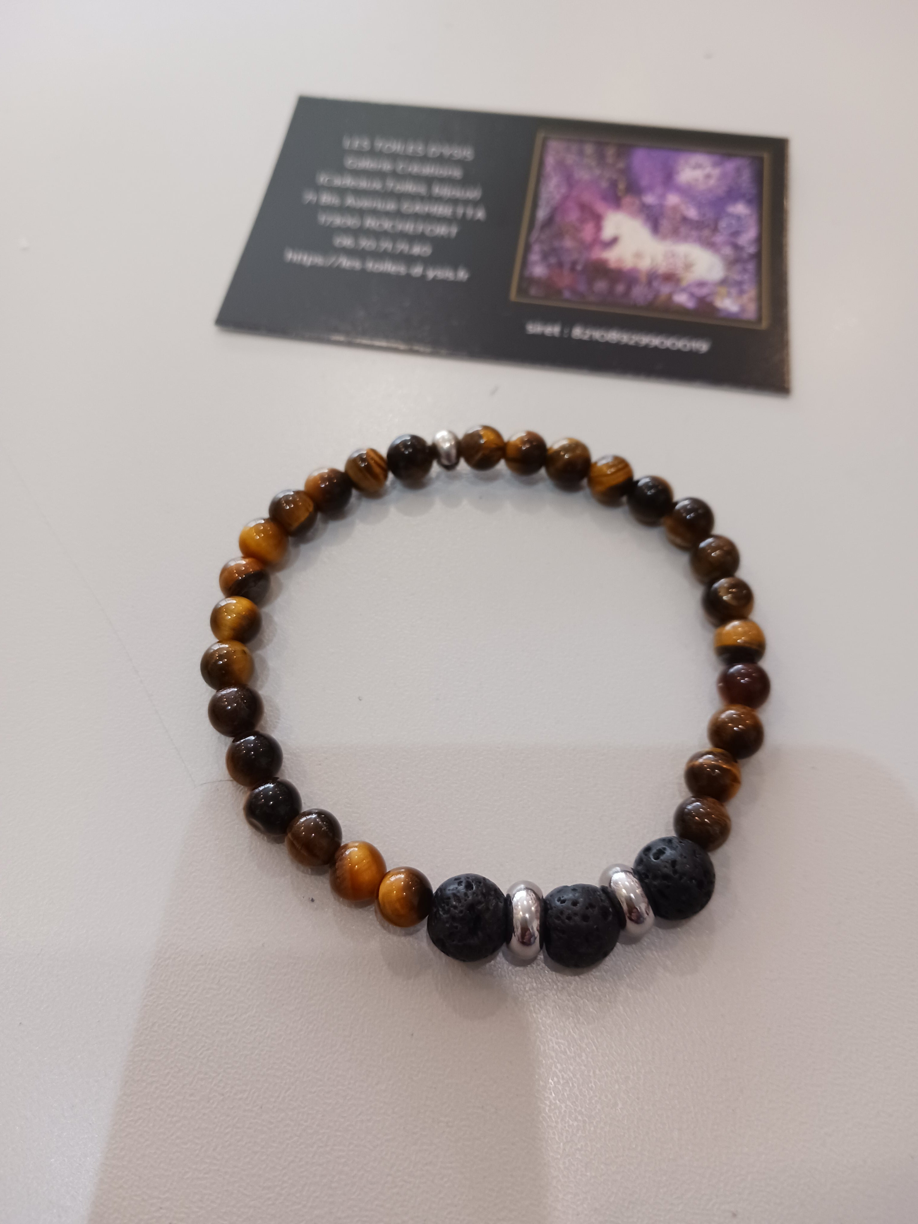 Bracelet homme Oeil de Tigre