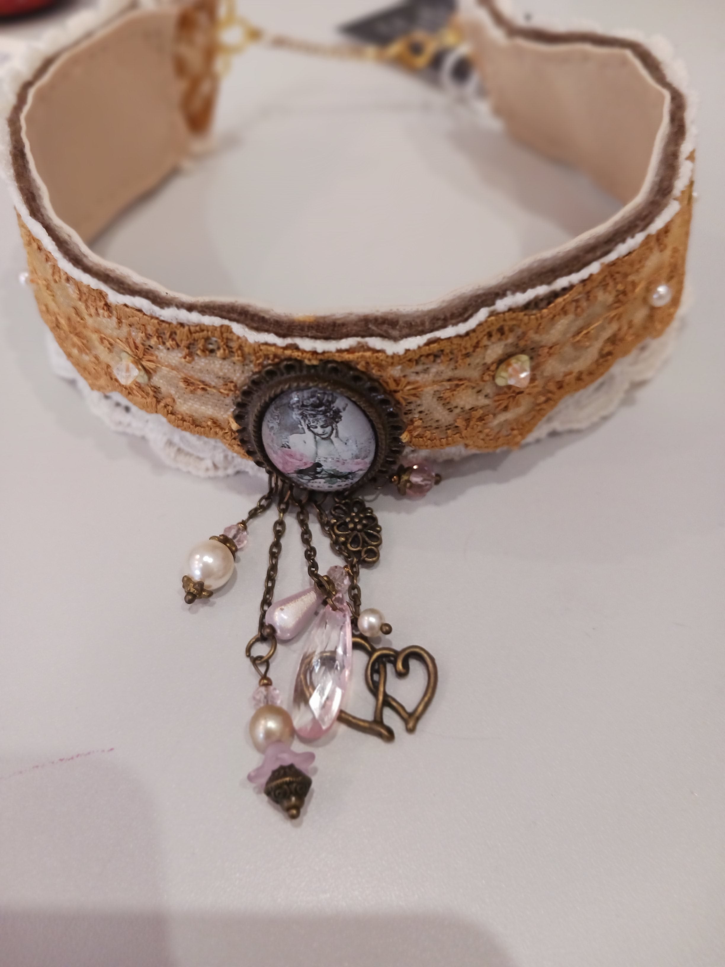 Collier de cou romantique