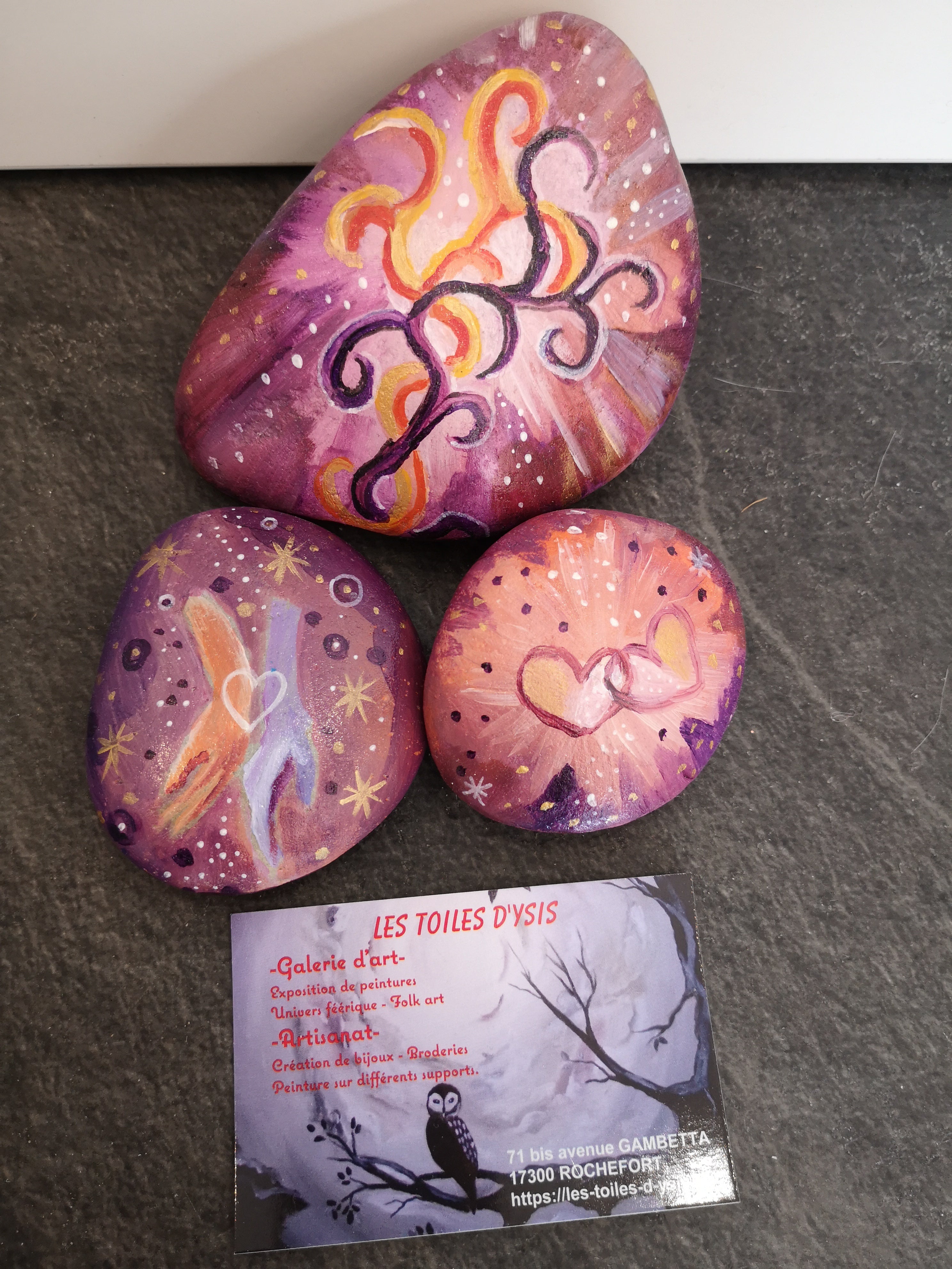 Trio flammes jumelles