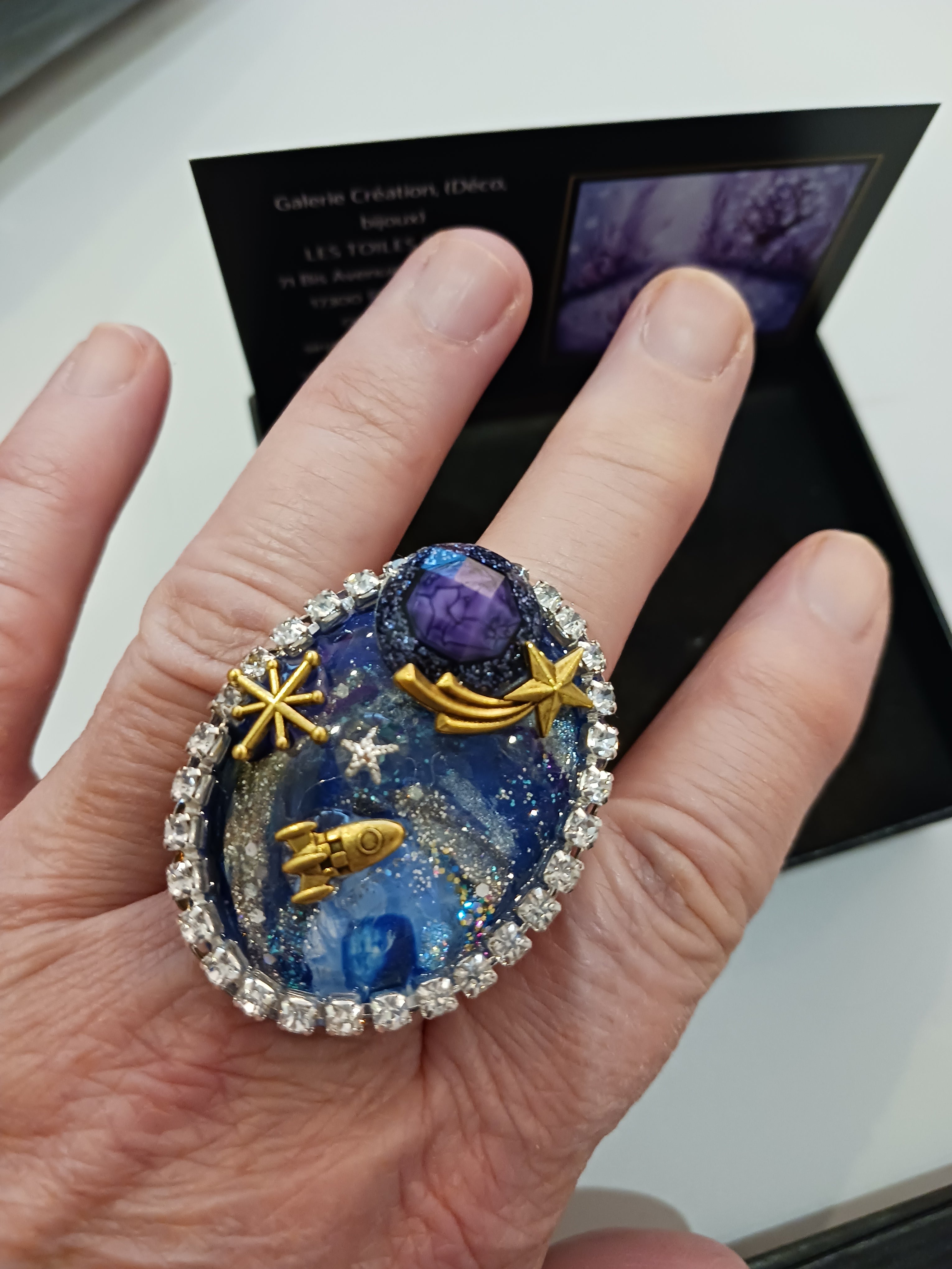 Bague Galaxie