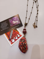 Collier chouette d'automne