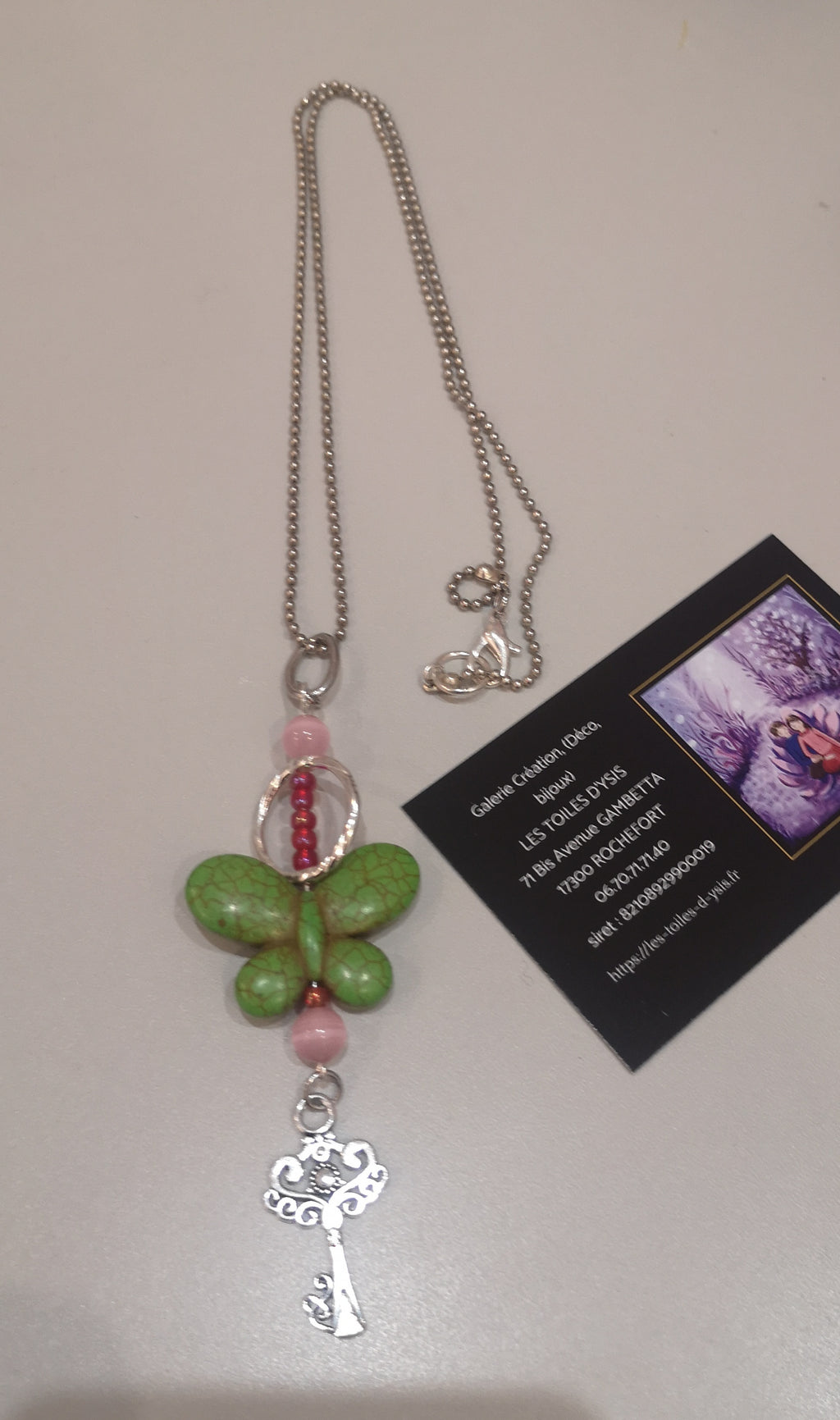 Collier "La clef des champs"