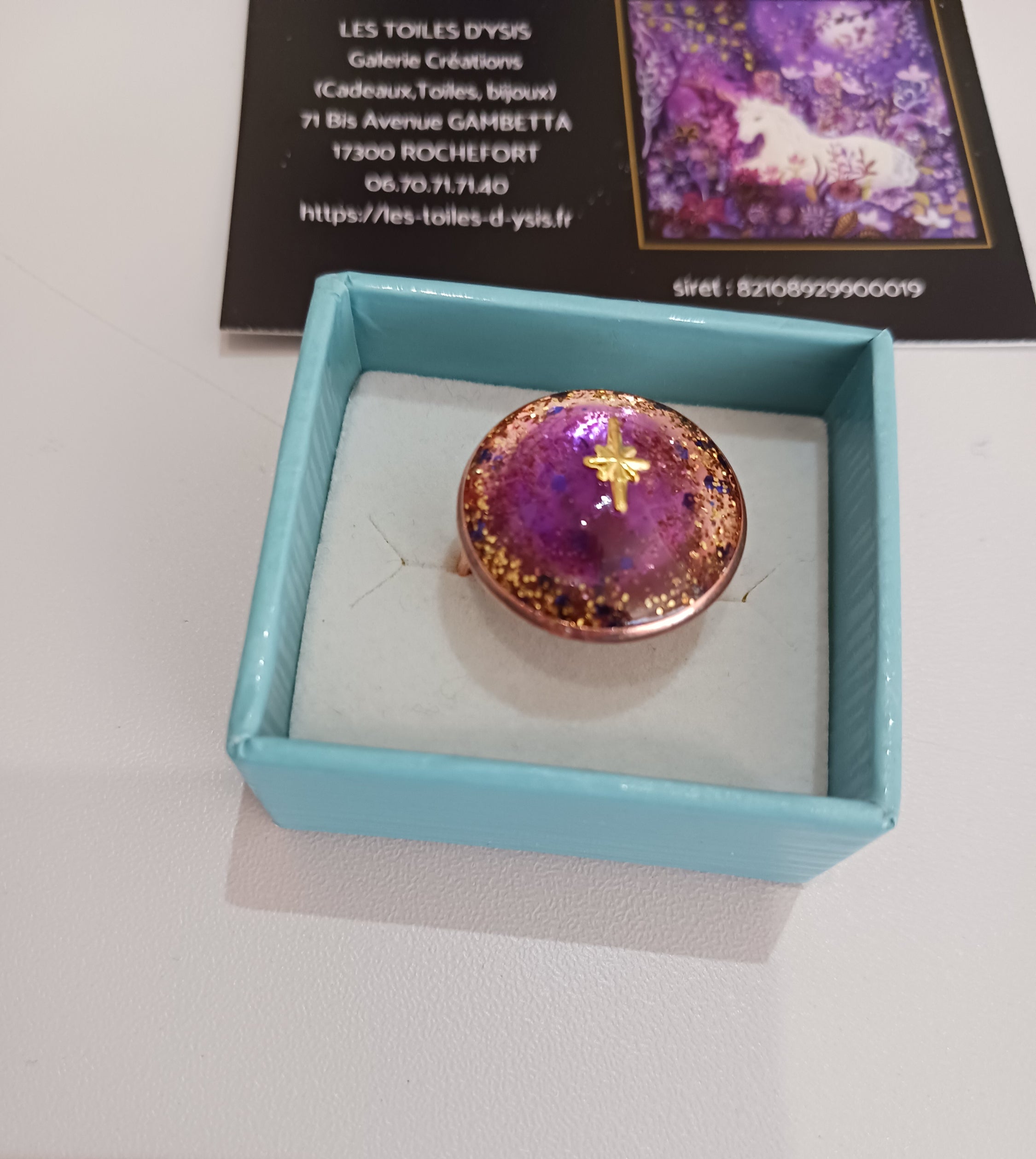 Bague "Ma bonne étoile"
