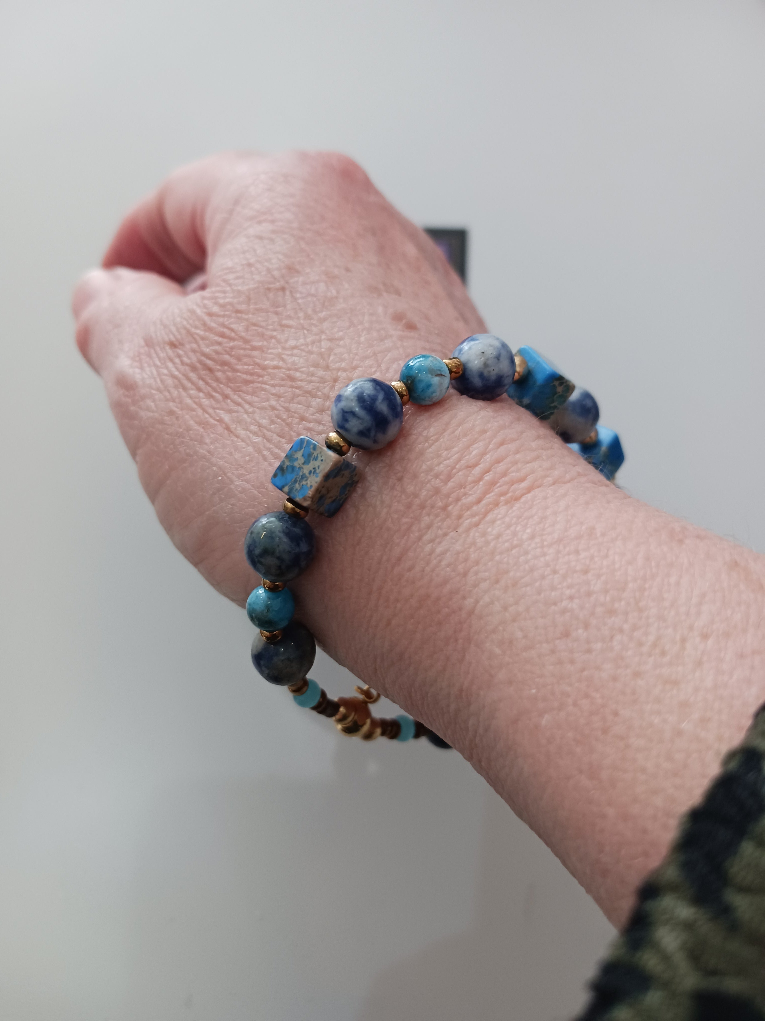 Bracelet semi précieux