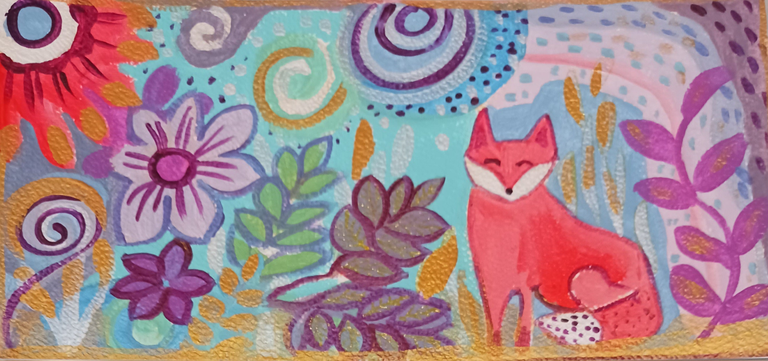 Carte postale Renard