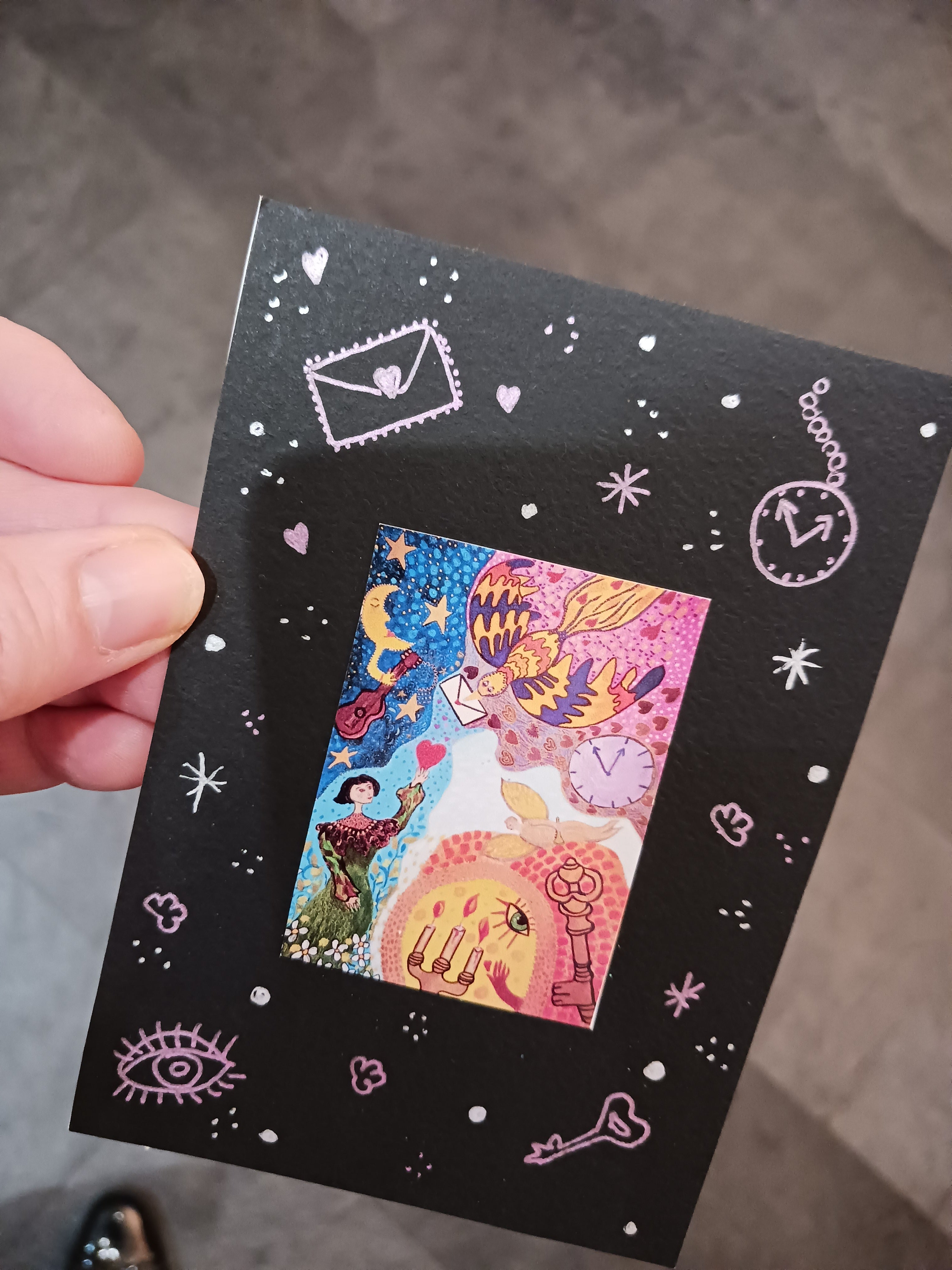 Lot petites cartes