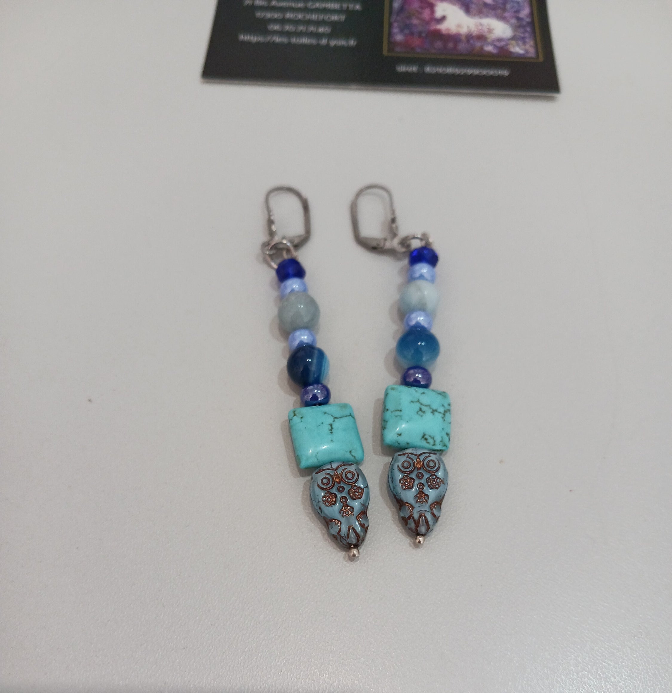 Boucles Chouettes hypnotiques