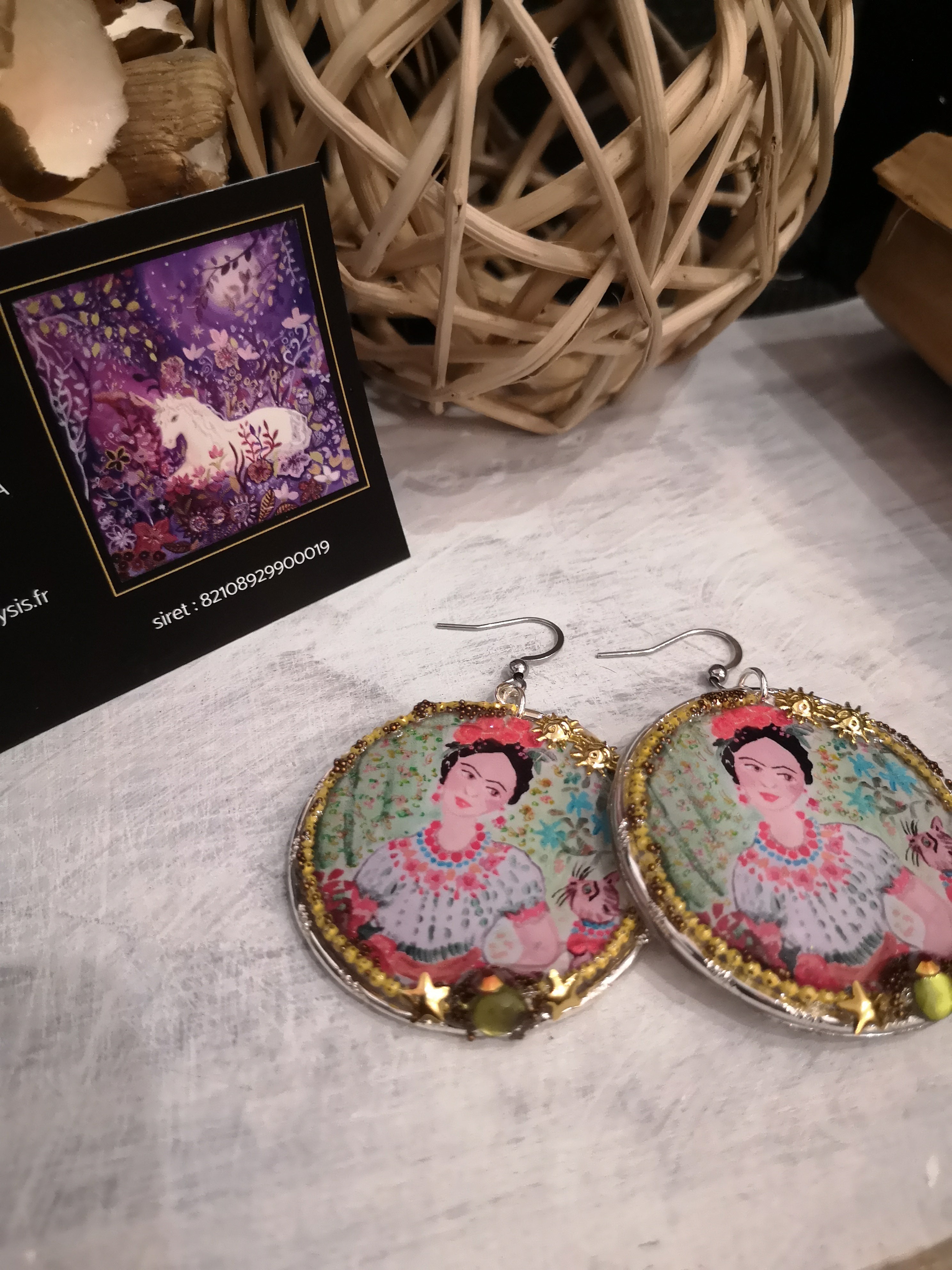 Kahlo cat and Frida