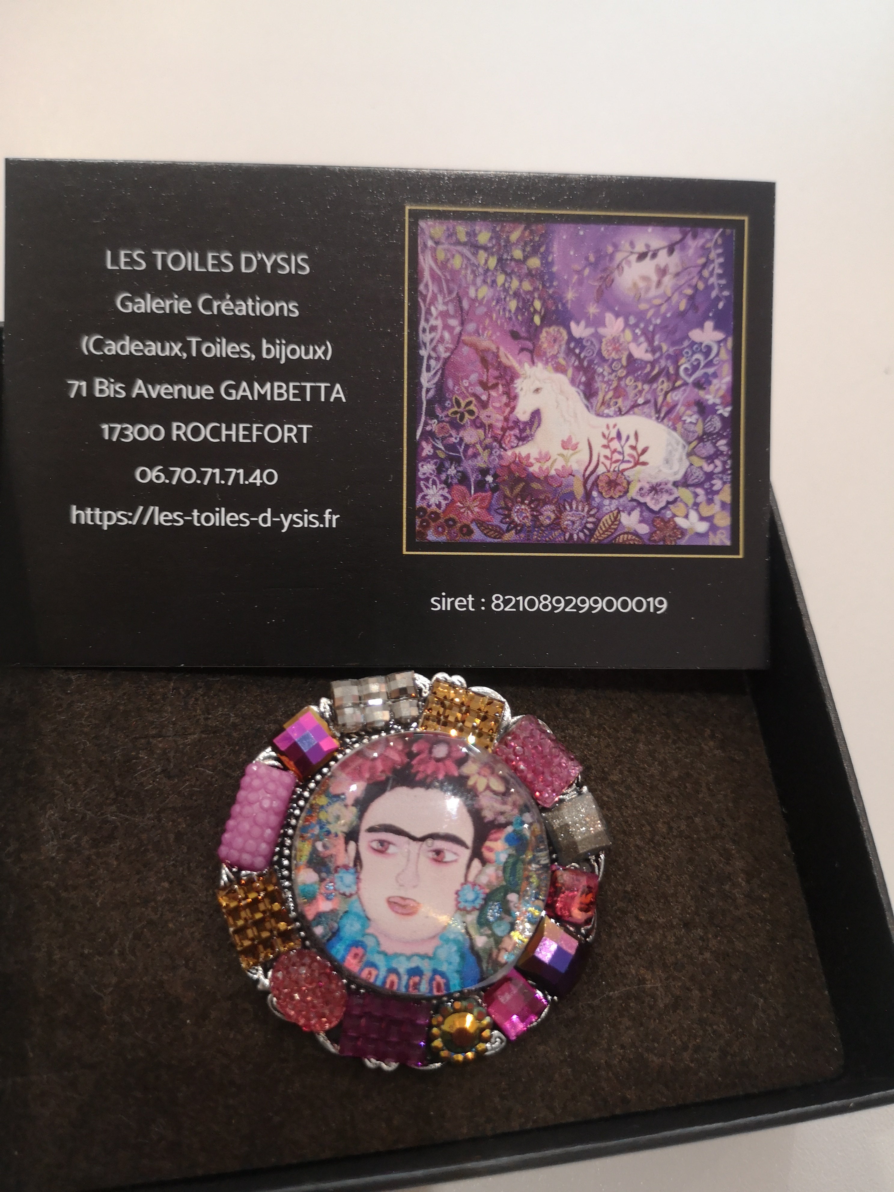 Broche Frida Kahlo