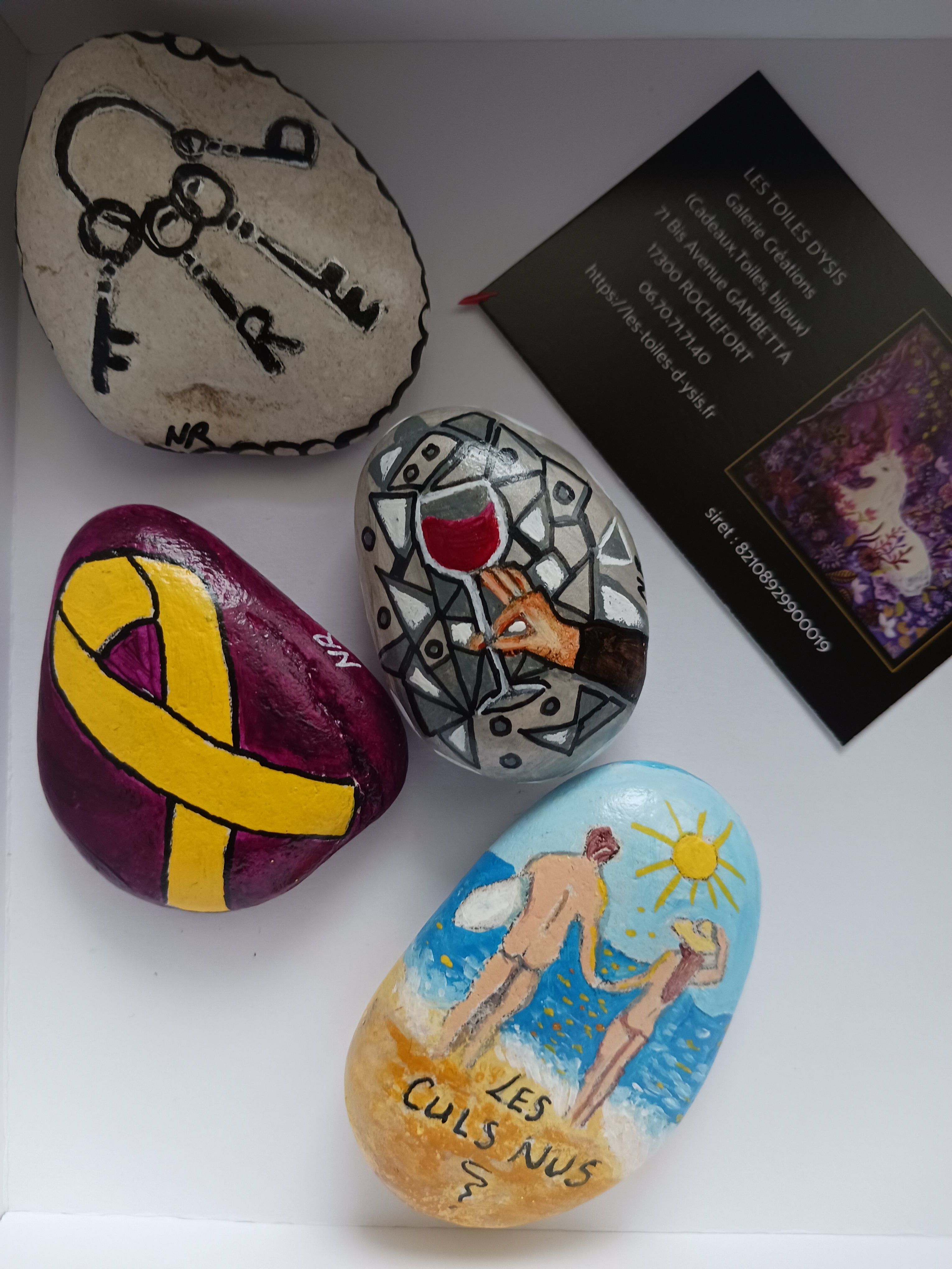 Commande 4 galets à théme