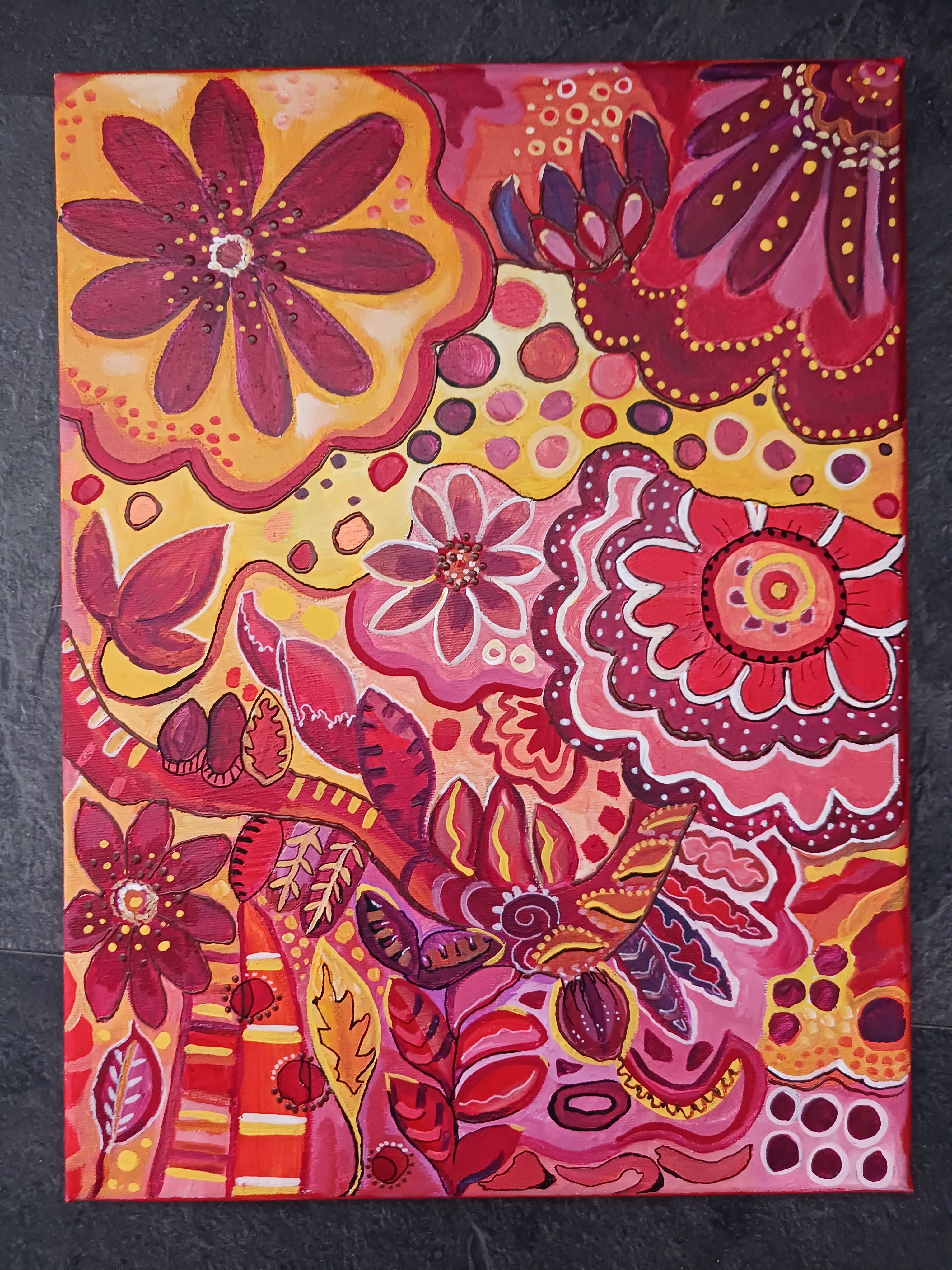 Du soleil dans les fleurs