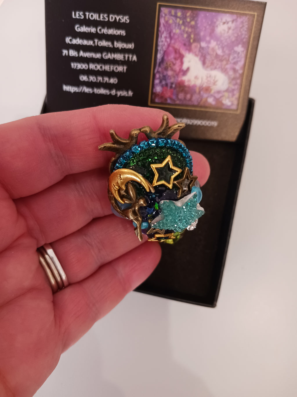 bijou avec étoile or