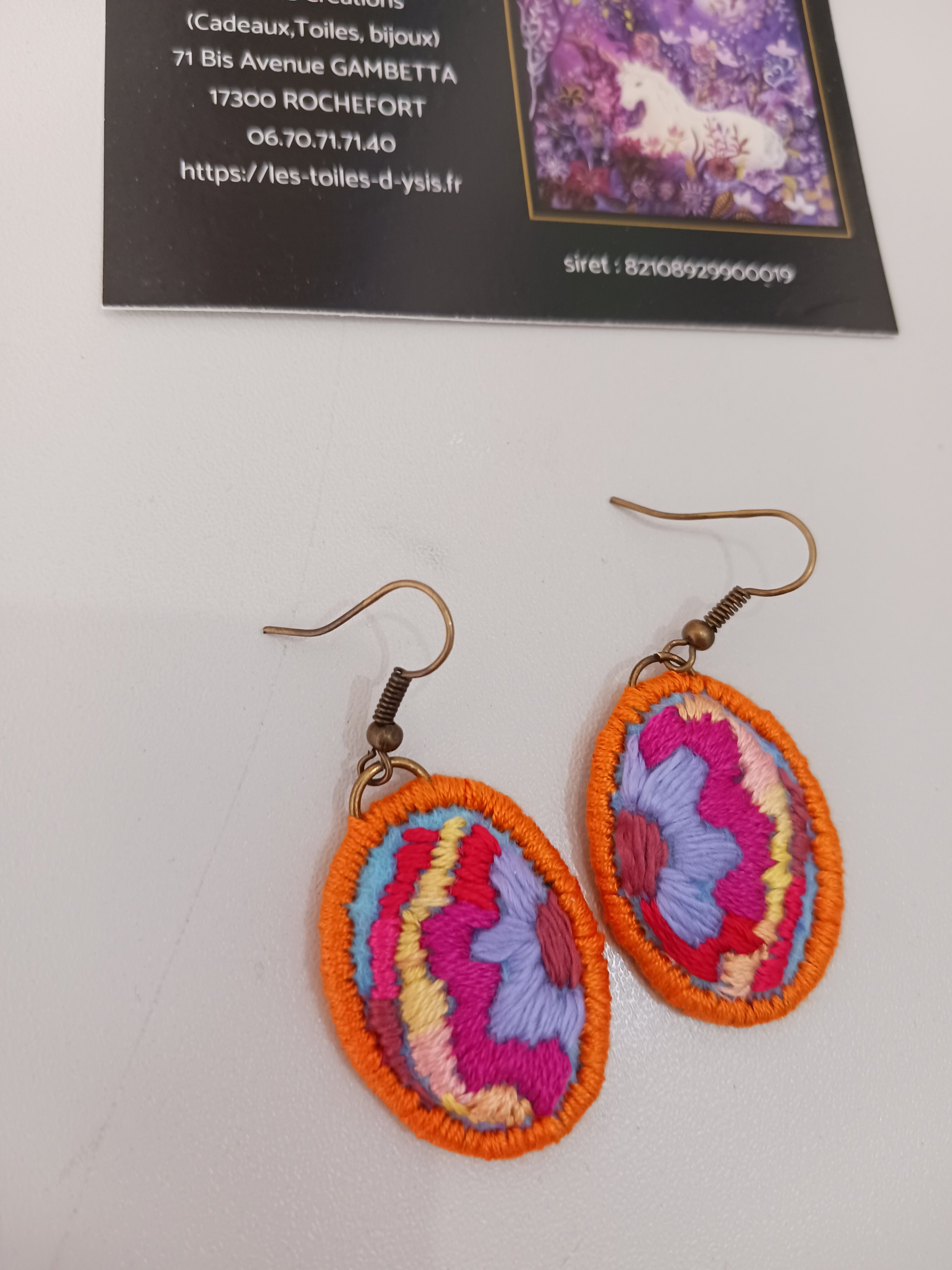 orange lavande rose jaune turquoise