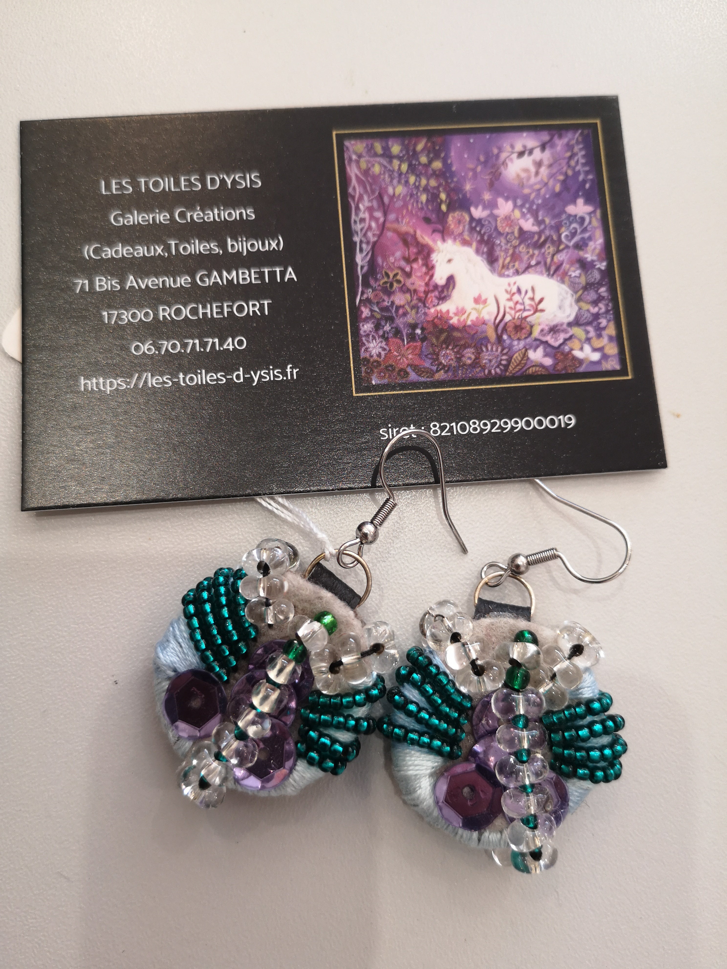 bijoux perles et coton