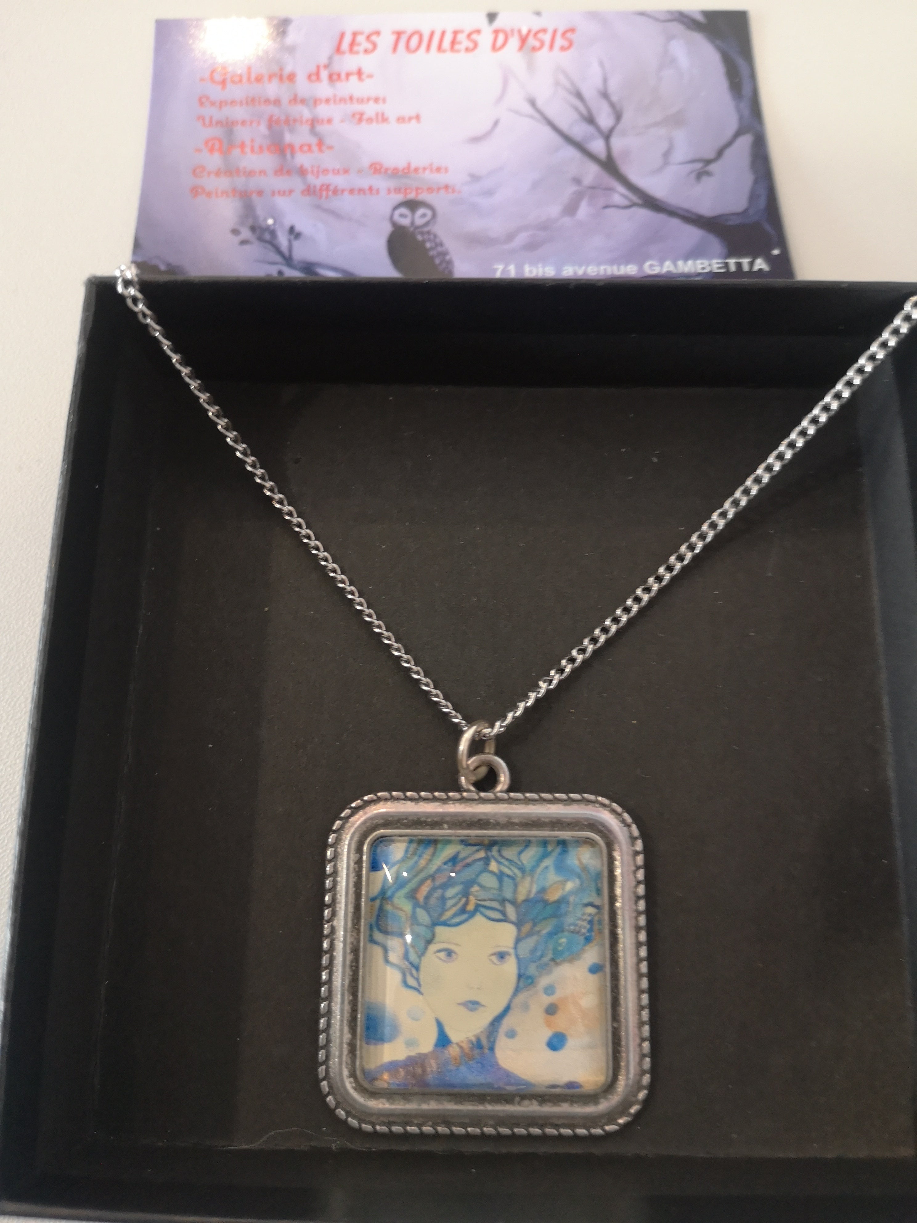 collier chaîne inoxydable