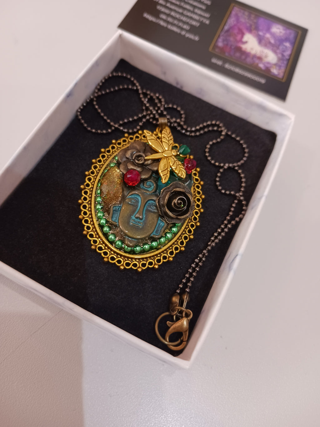 Collier nature et déesse