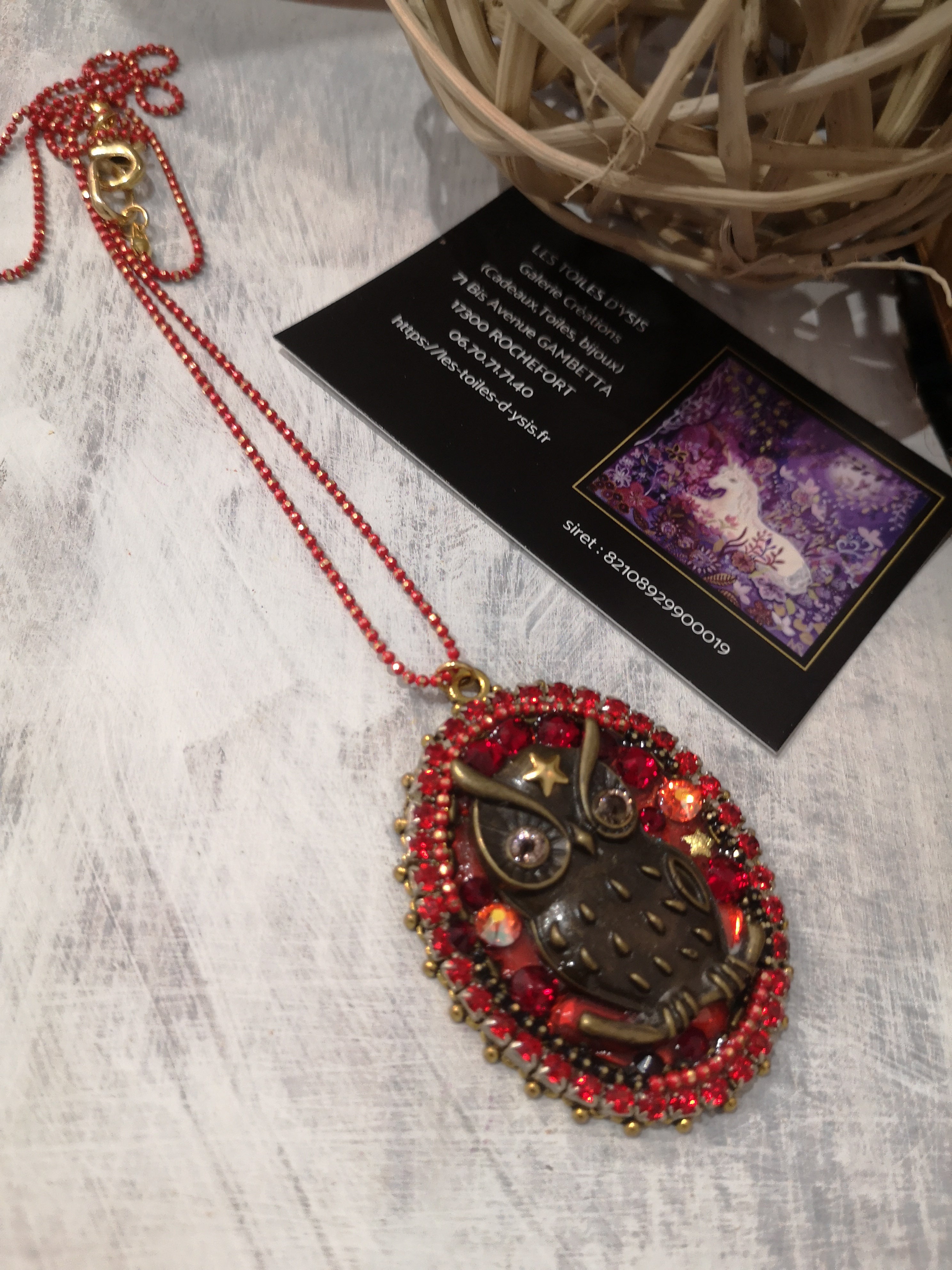 Collier chouette