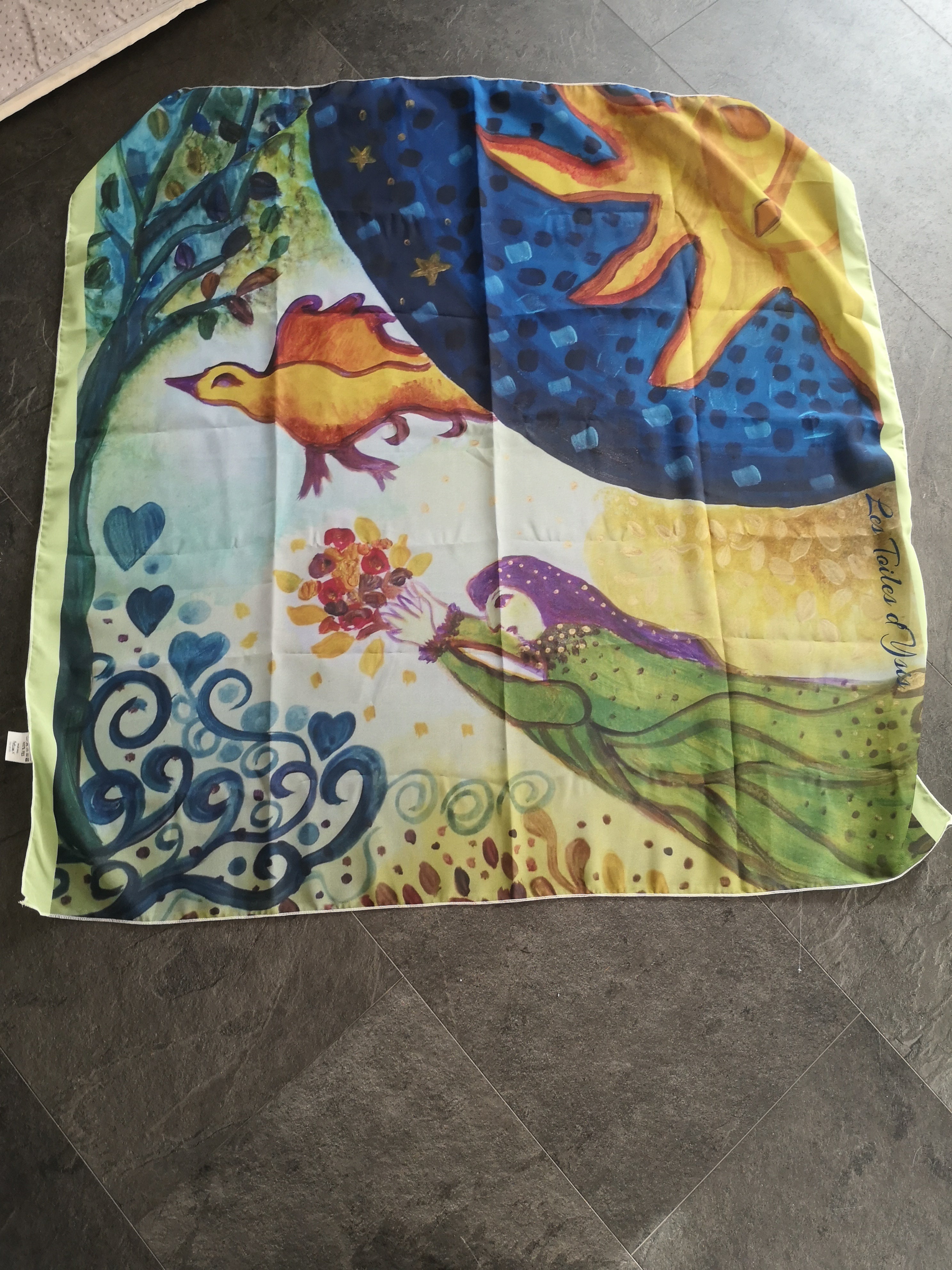 foulard inspiration Chagall
