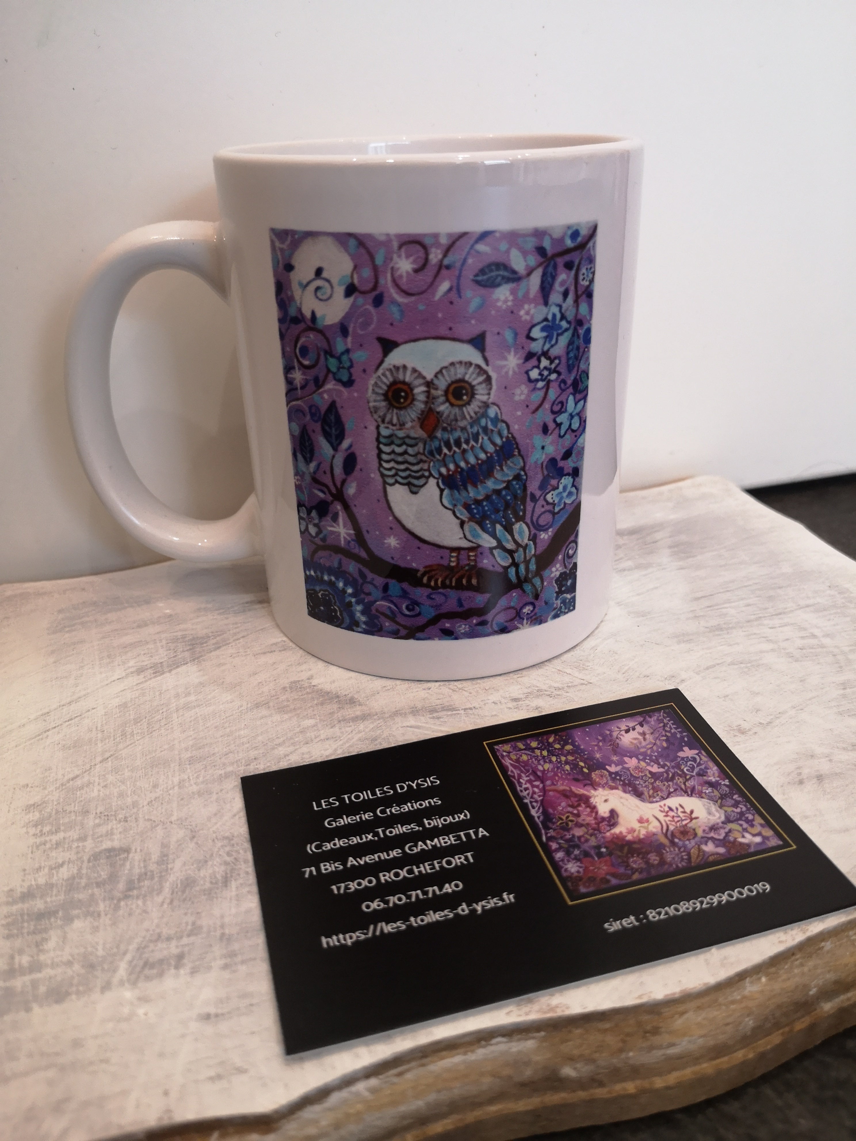 Mug oiseau