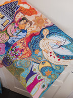 PEINTURE ACRYLIQUE SUR PAPIER