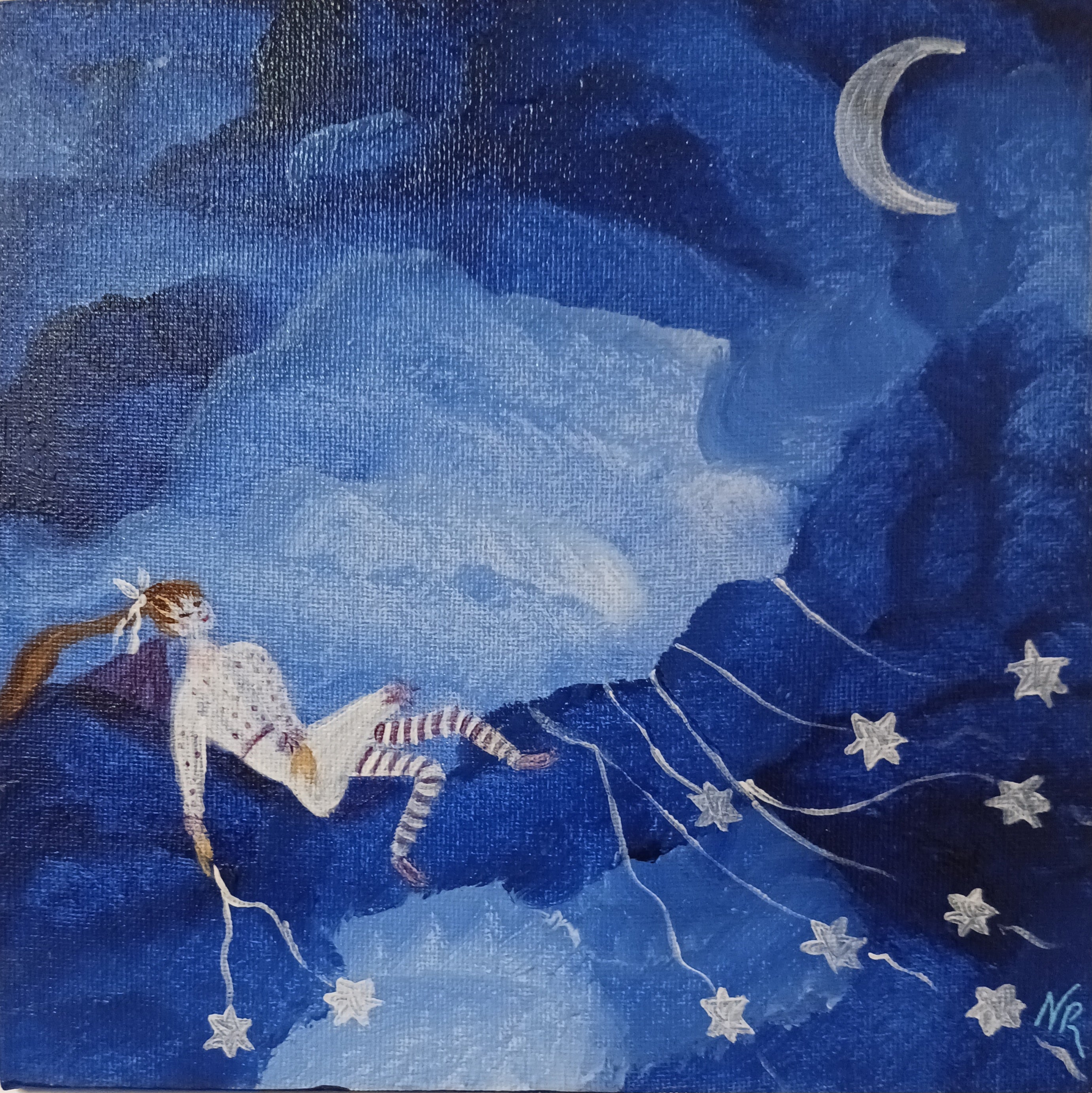 tableau romantique et onirique