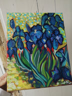 iris et verdure
