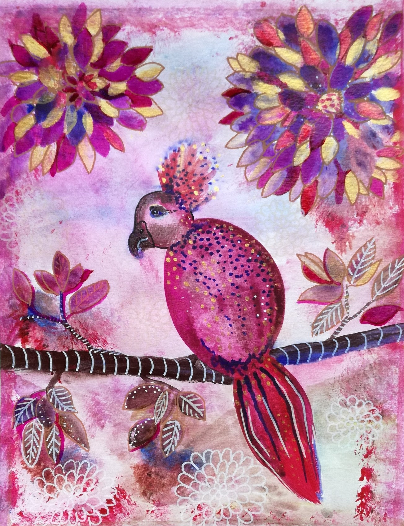 aquarelle le solitaire