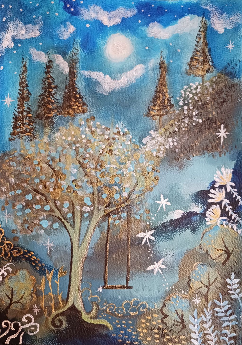 peinture sur papier aquarelle