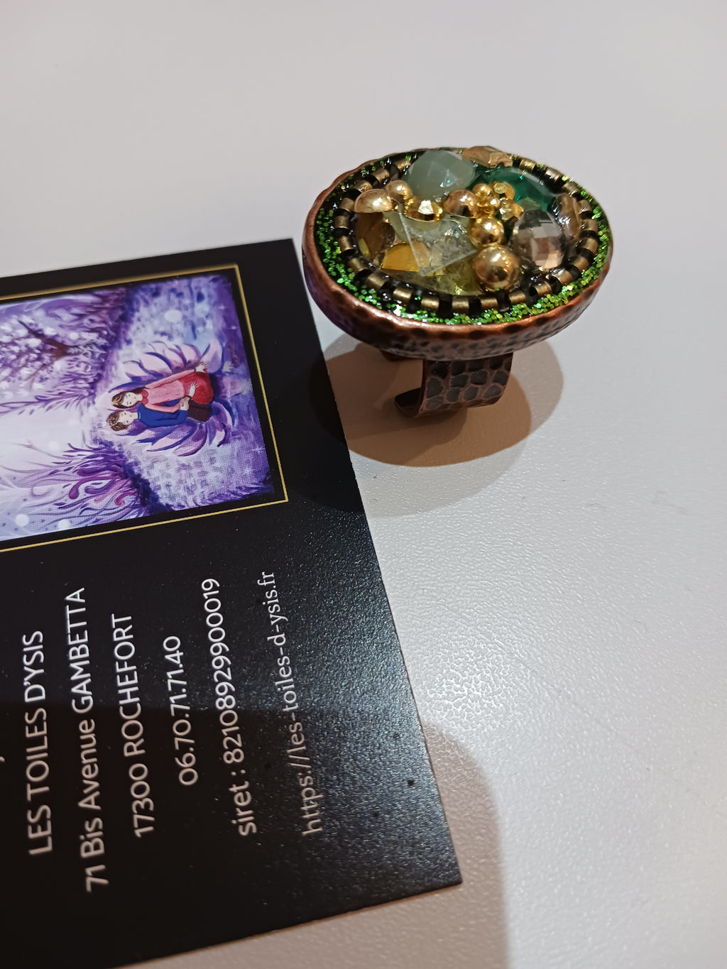 bague verte