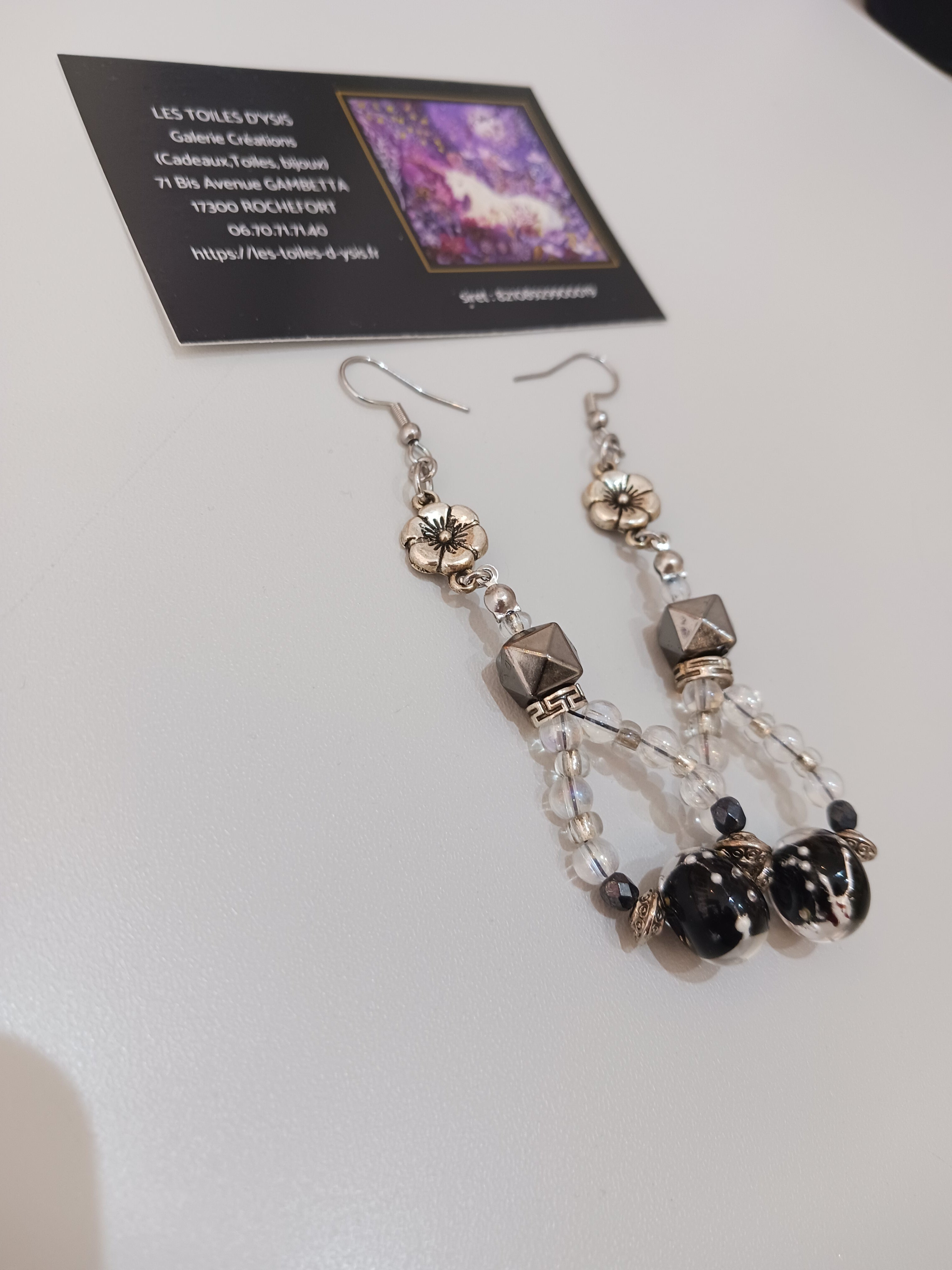 pièces uniques boucles