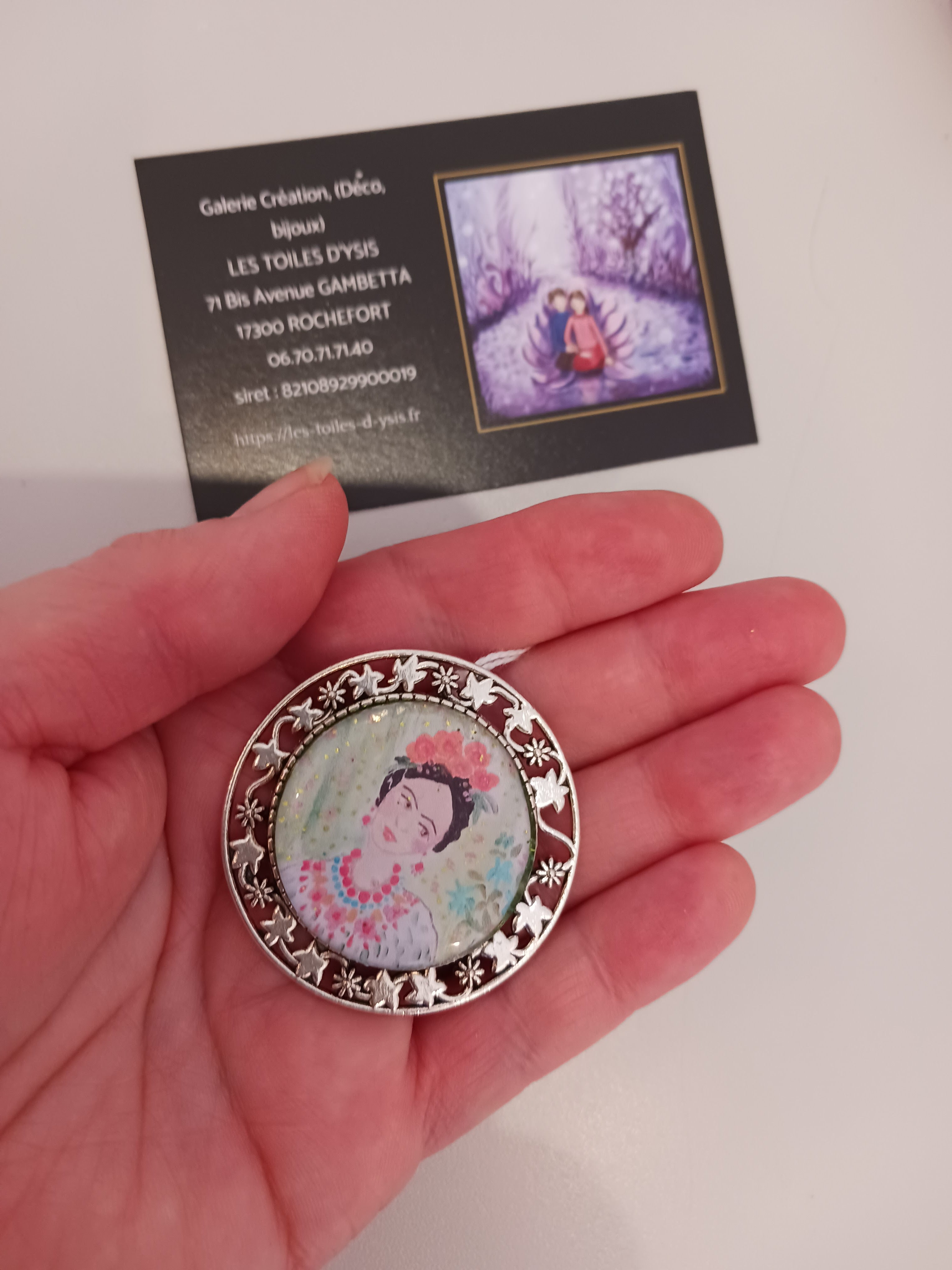 bijou broche Frida Kahlo