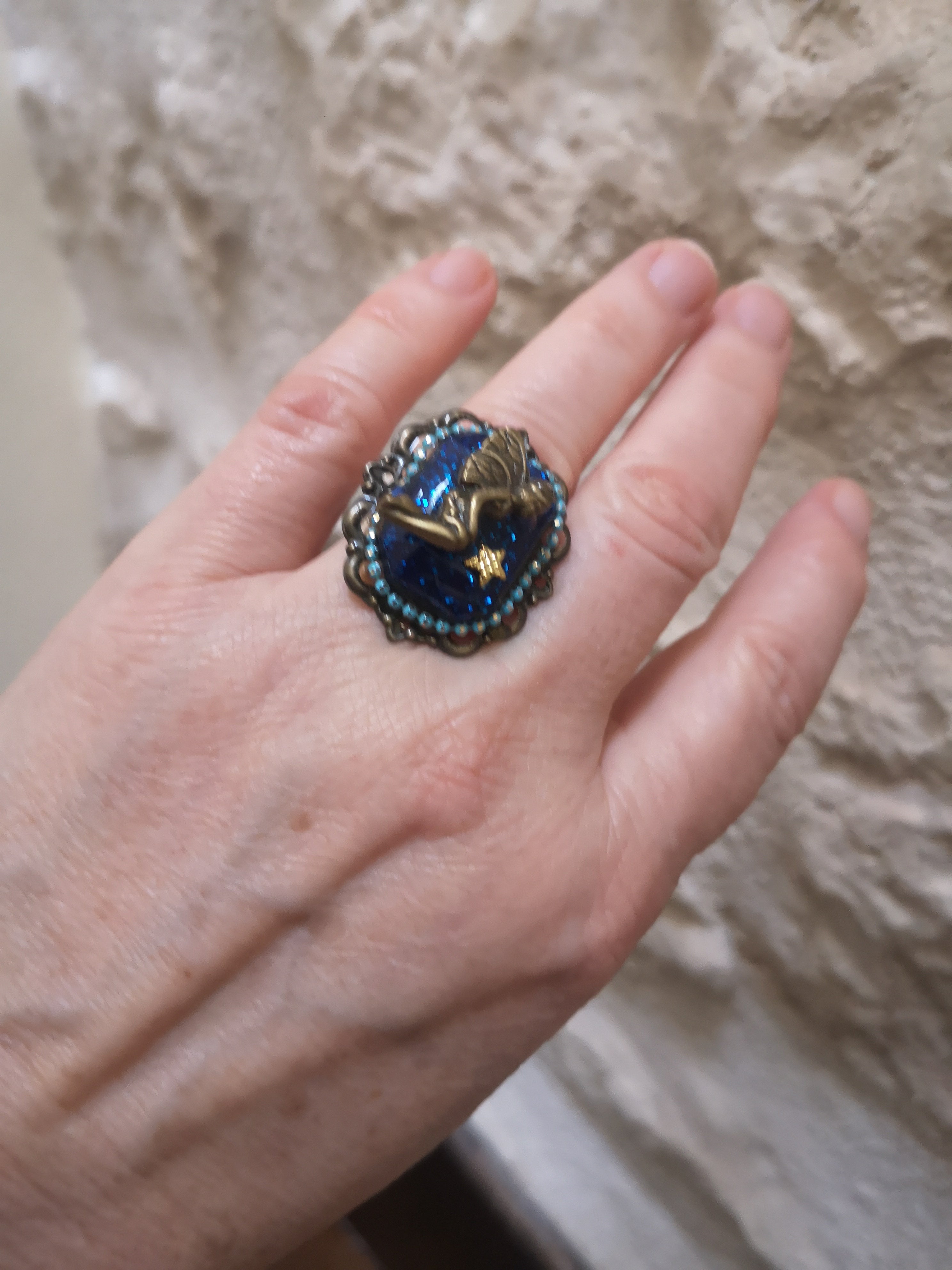 bague fée et étoile
