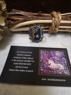 bague bleue petite fée