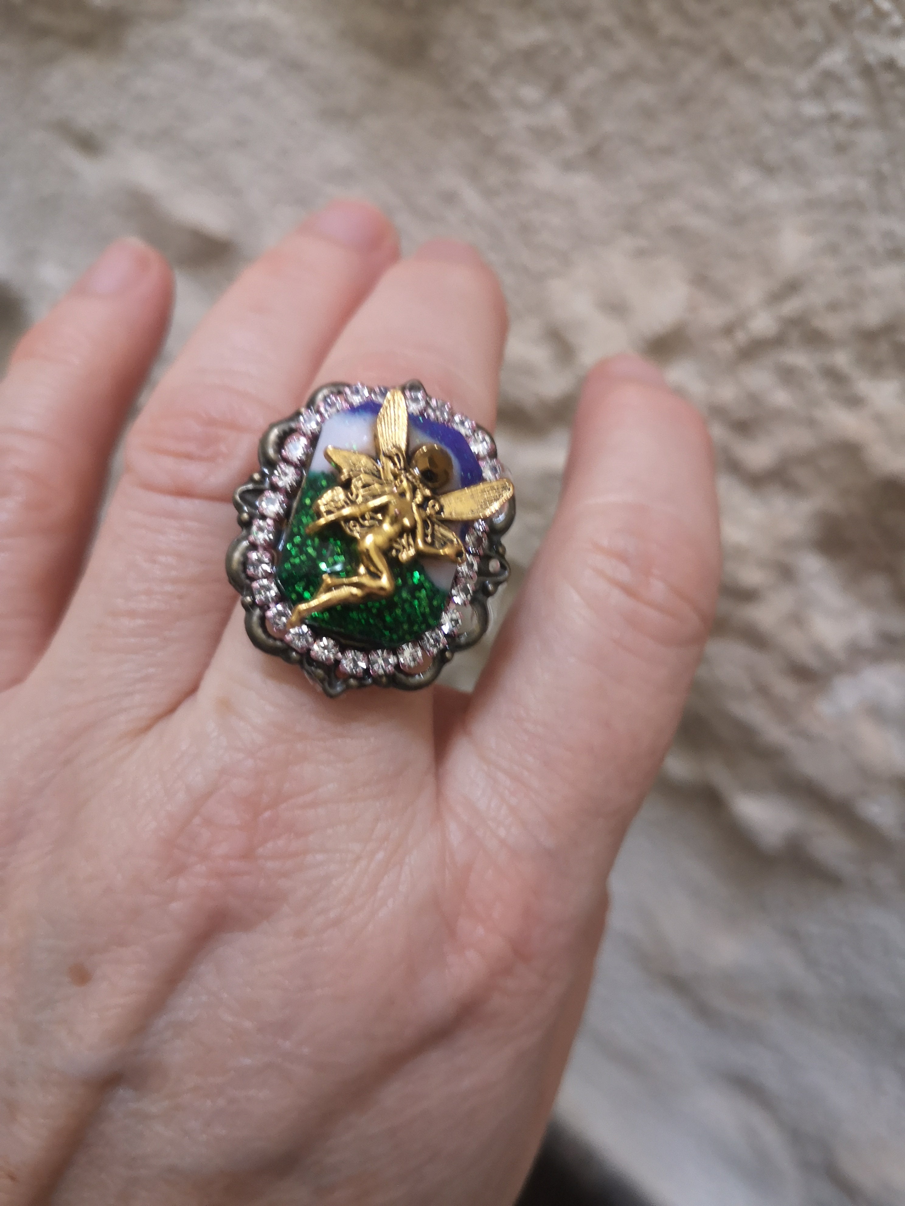 bague de composition féerique