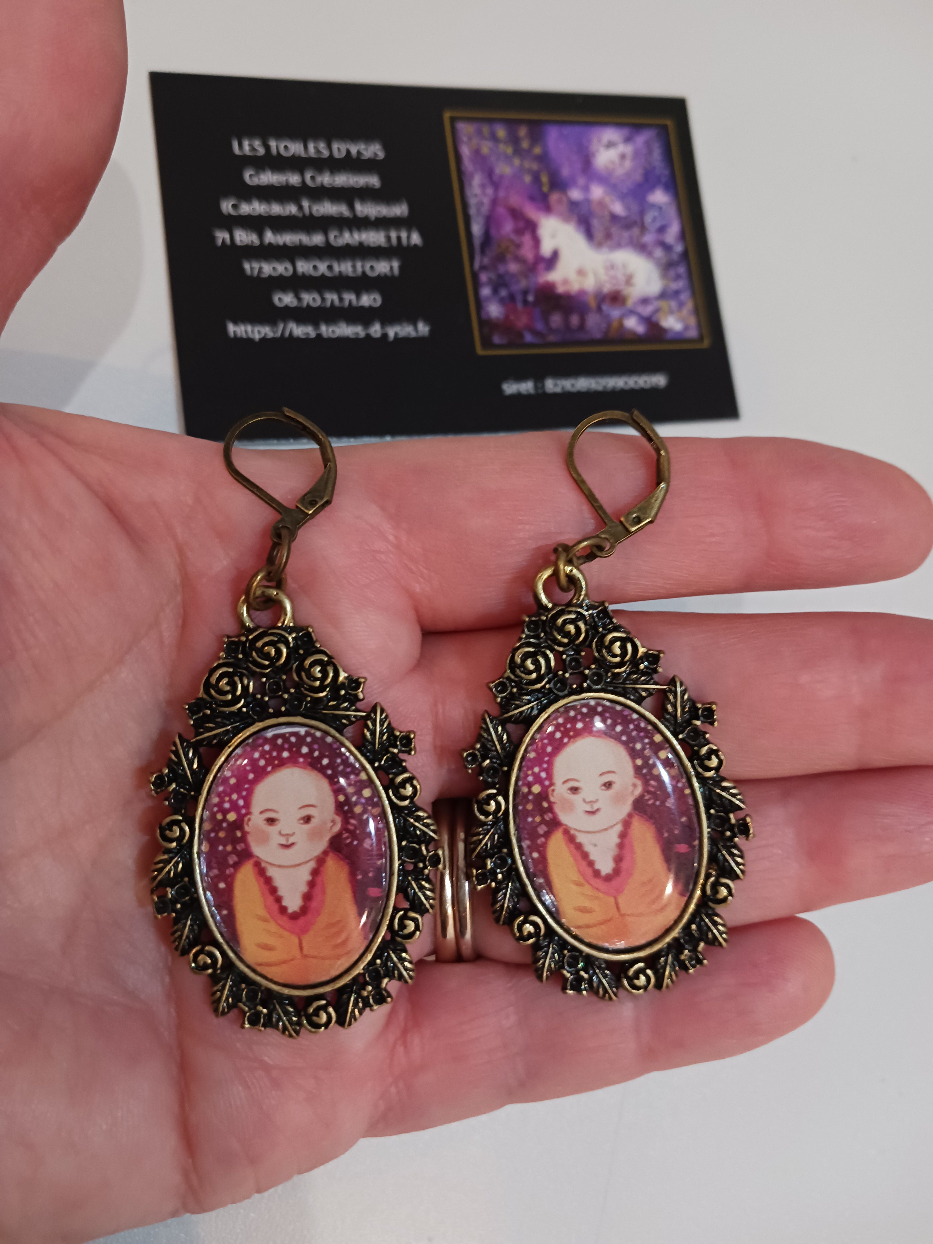 bijoux dérivé de toiles