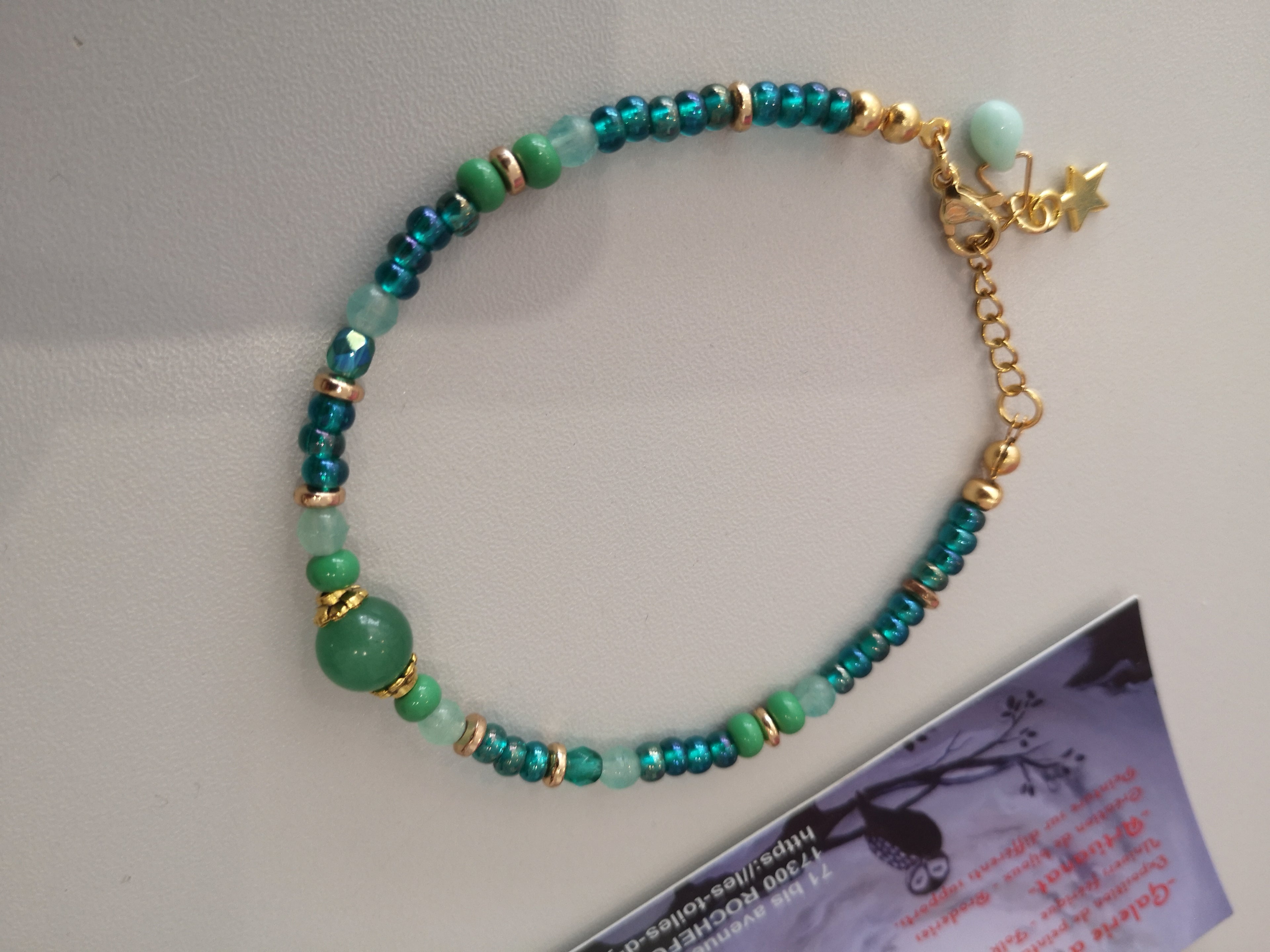 bijoux vert