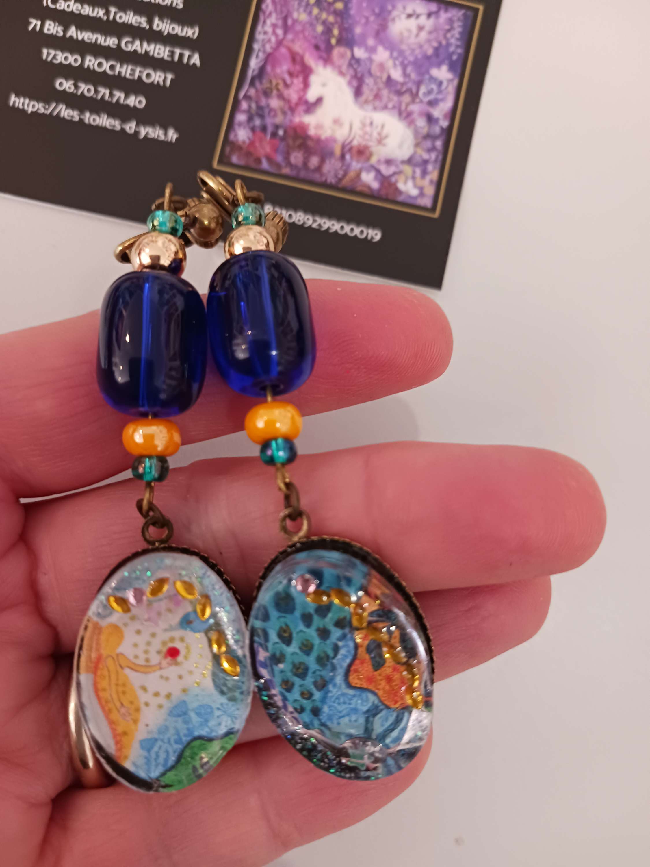 boucles ange et paon