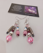 bijou rose gris prune blanc